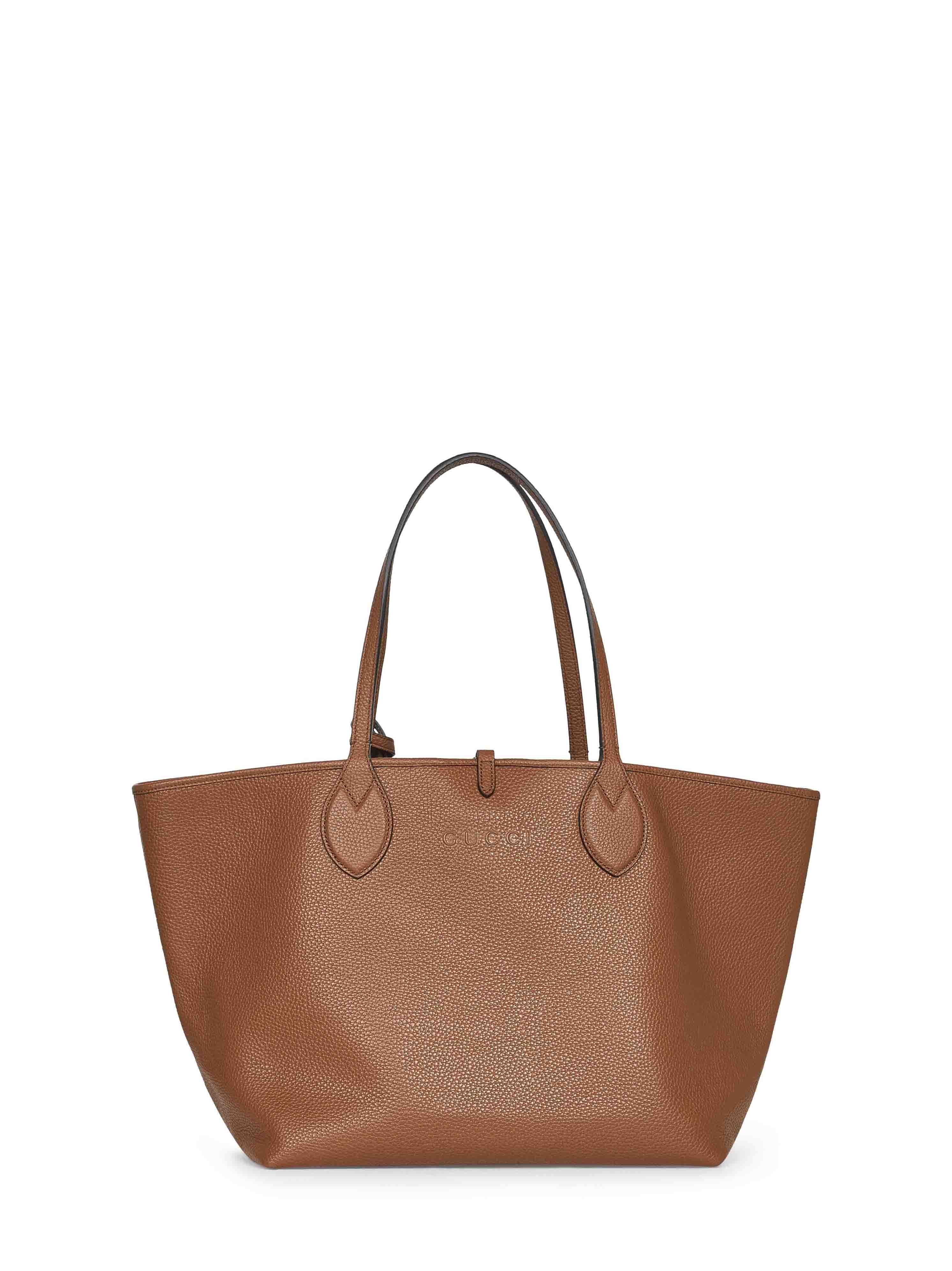 Gucci Totissima Large Reversible Tote Bag in Brown | Lyst