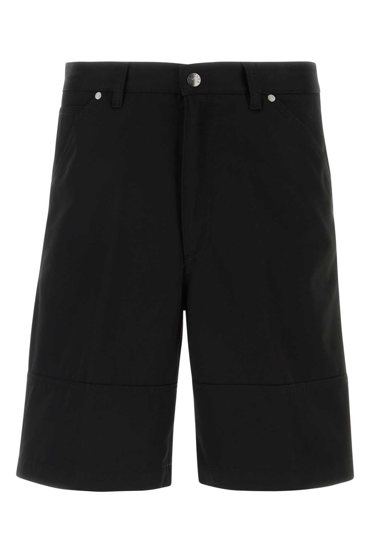 ショートパンツ MONCLER Black Polyester Blend Shorts Moncler Black Polyester Blend Short – LOZURI®