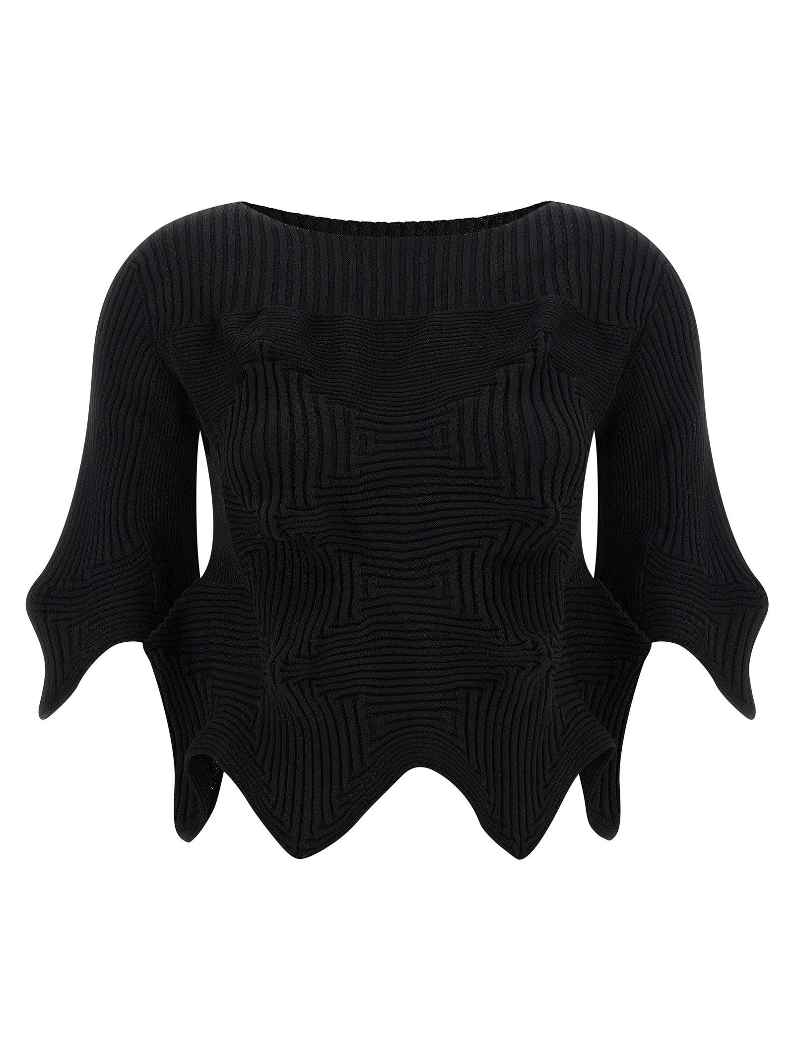Issey Miyake 'Linkage' Top in Black | Lyst