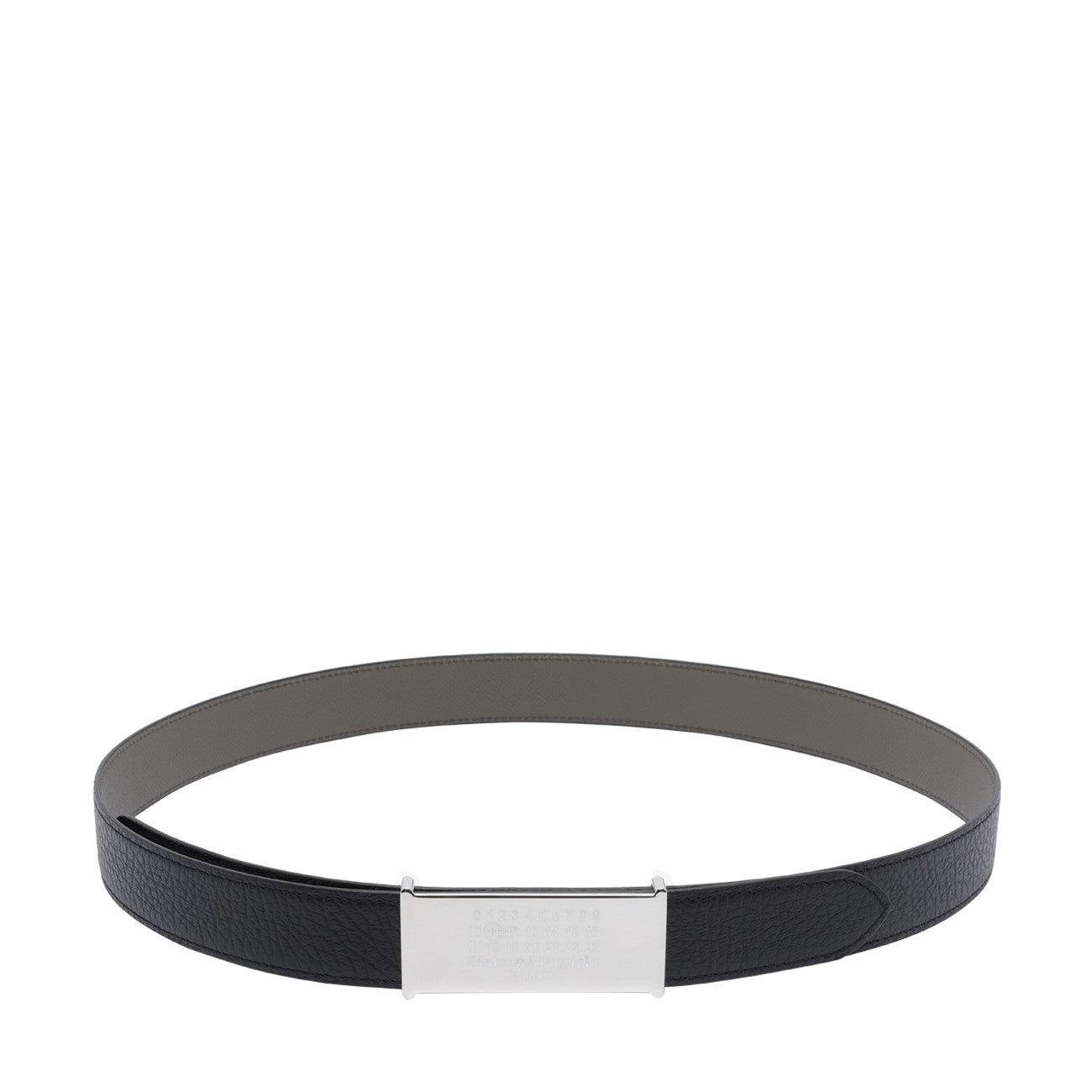 アクセサリーその他 MAISON MARGIELA NUMERIC LOGO REVERSIBLE BELT Maison Margiela Numeric Logo Reversible Belt in Blue for Men