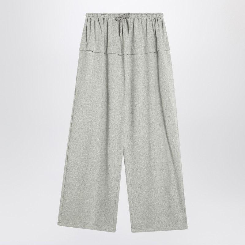 パンツ ALAIA LIGHT GREY PEPLUM TROUSERS Alaïa Light grey Peplum trousers | TheDoubleF