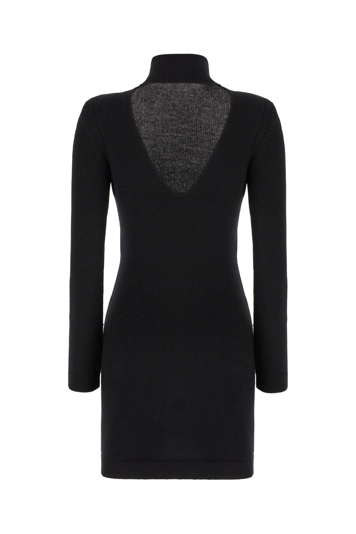 black lace midi dress long sleeve Yumi Kim | Maybel Dress | L