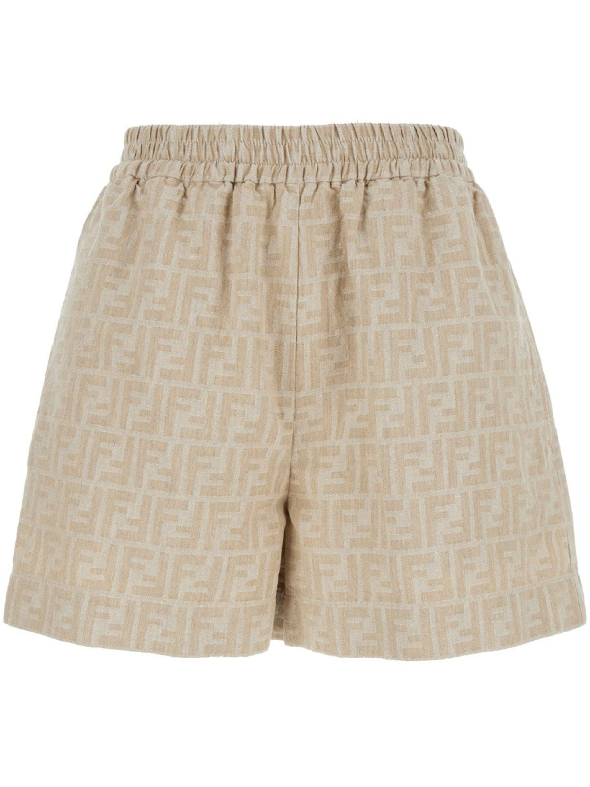 ショートパンツ FENDI Women Shorts  Burmudas FZR810 ATPYF1RX9 Beige Fendi FENDI Women Shorts & Burmudas FZR810 ATPYF1RX9 Beige