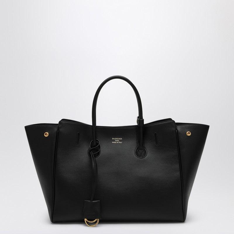トートバッグ Balenciaga Small Black Hampton Carry All Bag Balenciaga Hampton Mini Carry All Bag in Smooth Calfskin