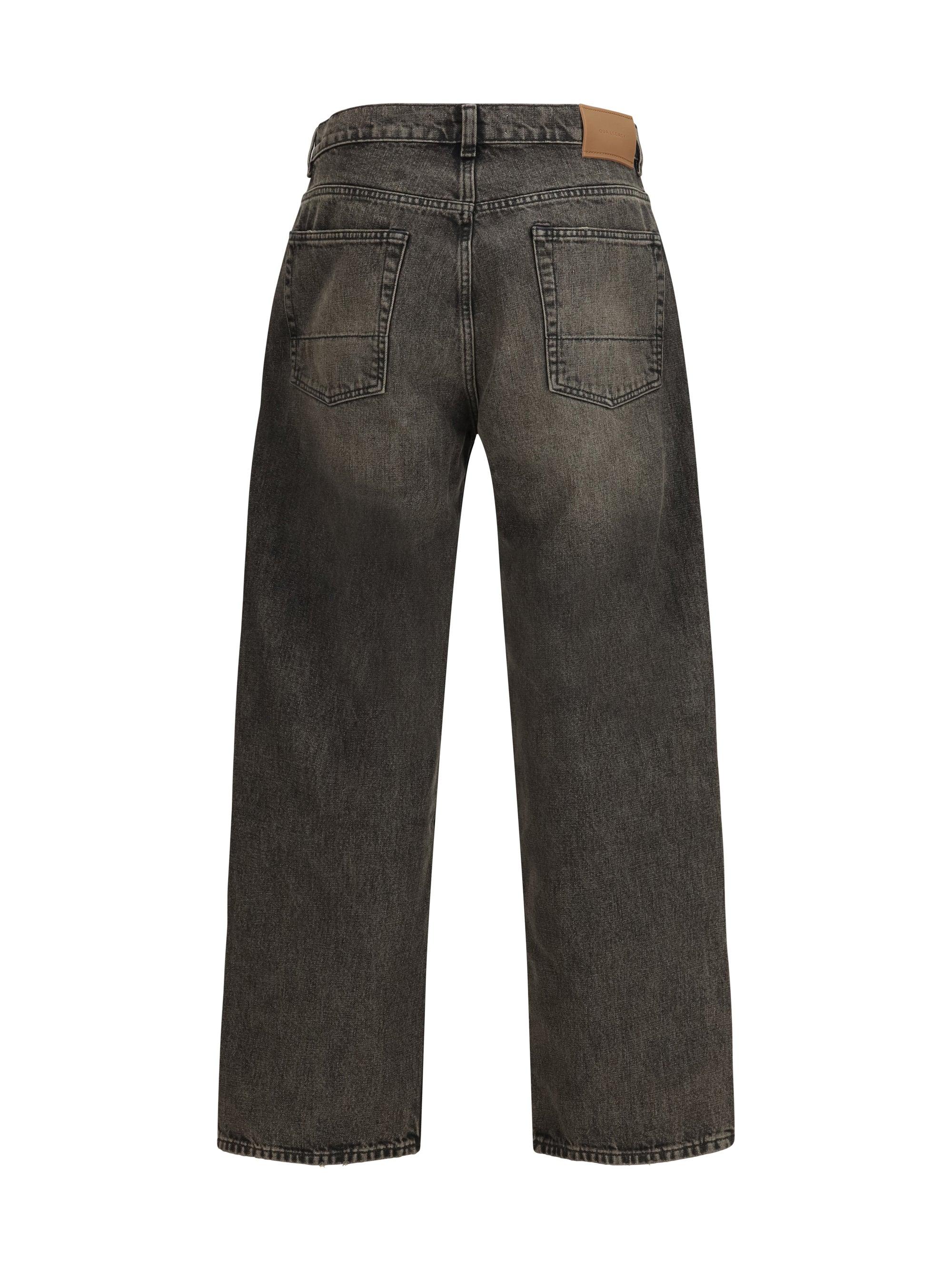Our Legacy Third Cut Nocturne Dust Wash Jeans in Gray for Men | Lyst