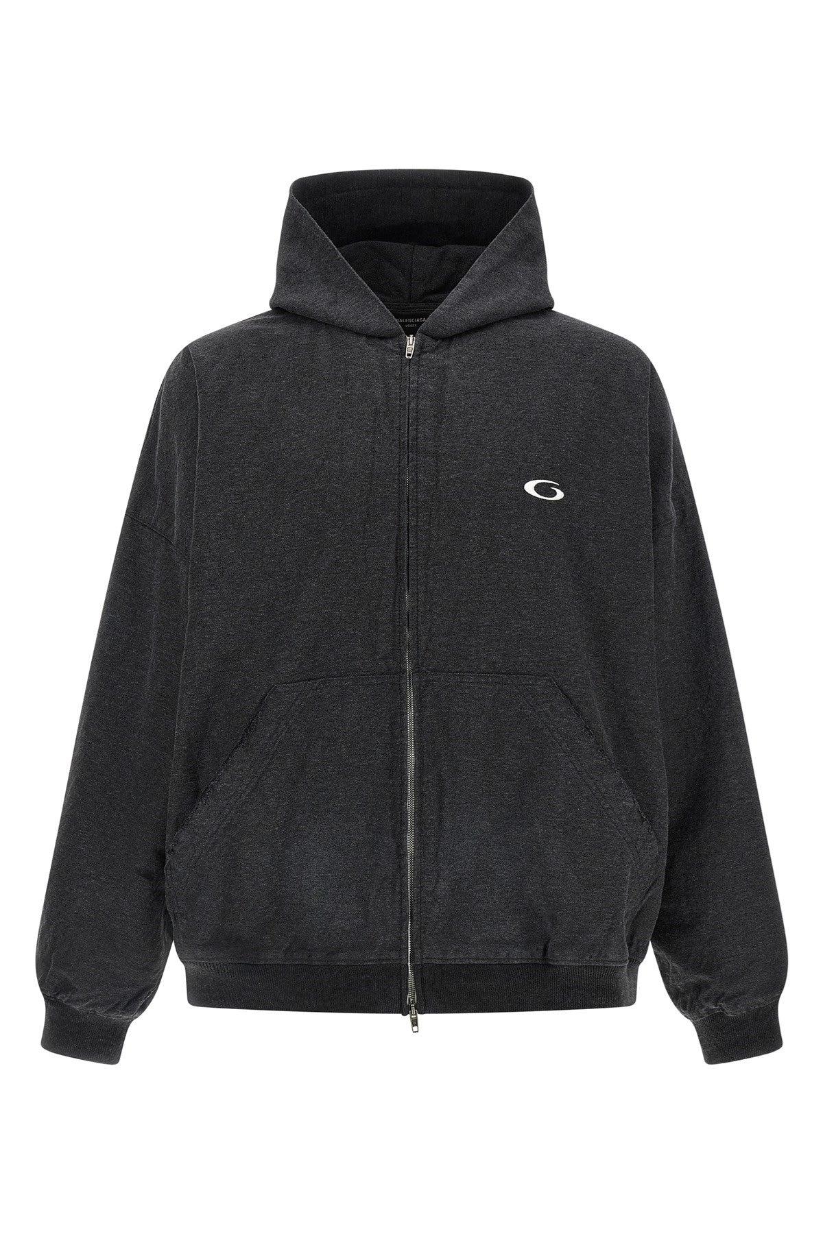 BALENCIAGA★Mens hoodie♦SALE値下げ★オシャレ！オススメ Balenciaga Men's See Now Buy Now Popover Hoody in Faded