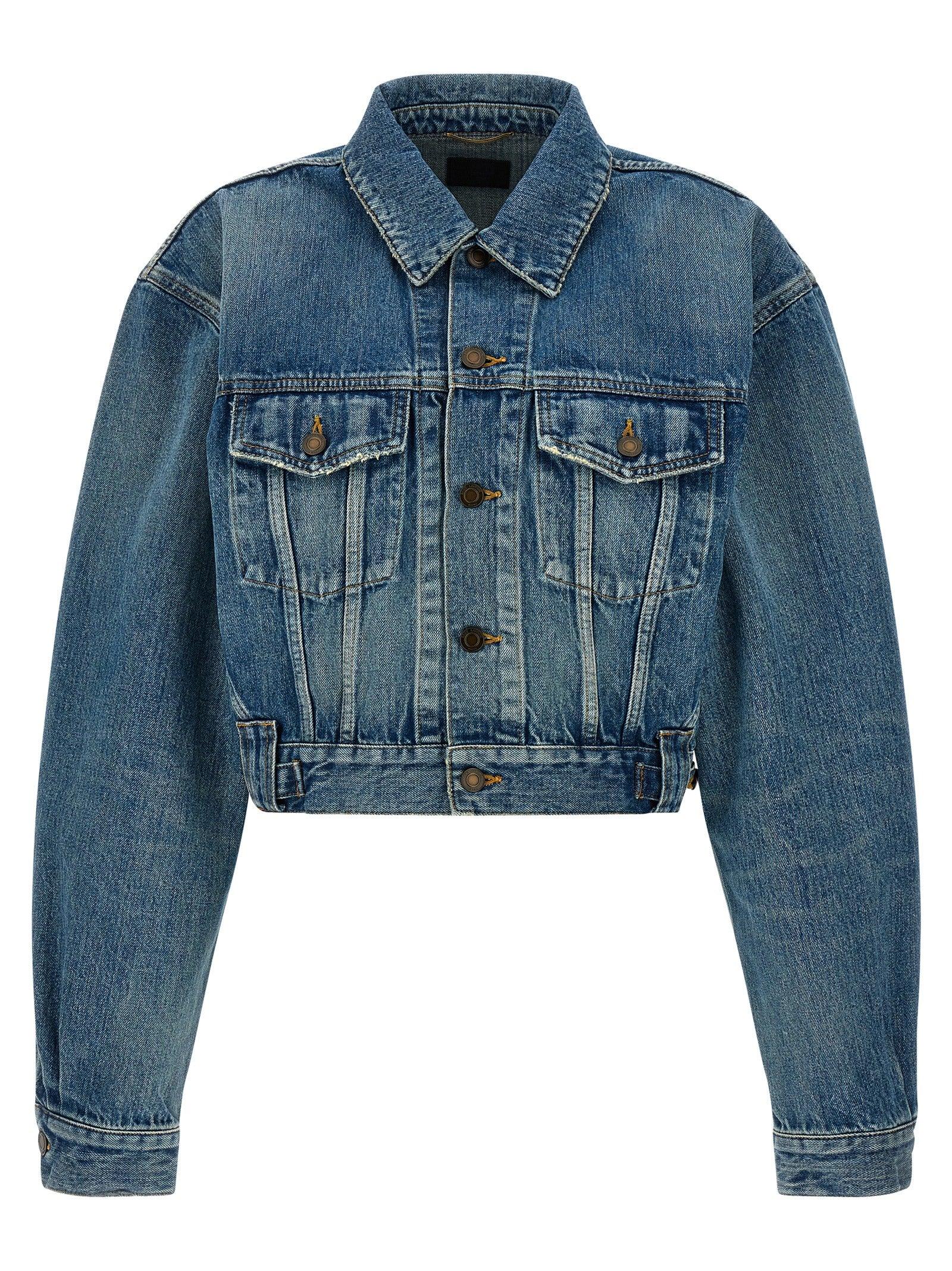 Women's Saint Laurent Jean and denim jackets | Lyst