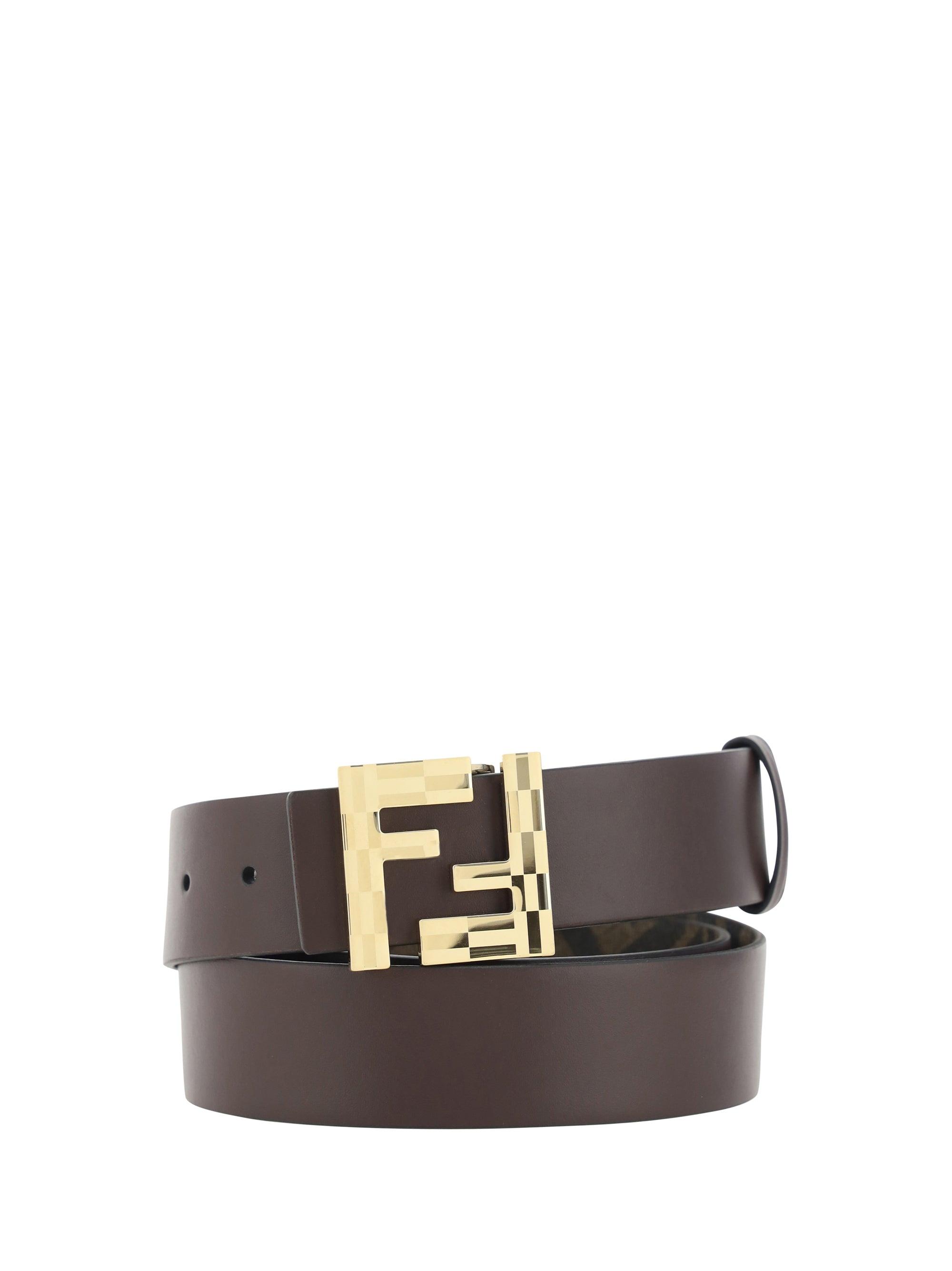 Fendi double f buckle belt sales