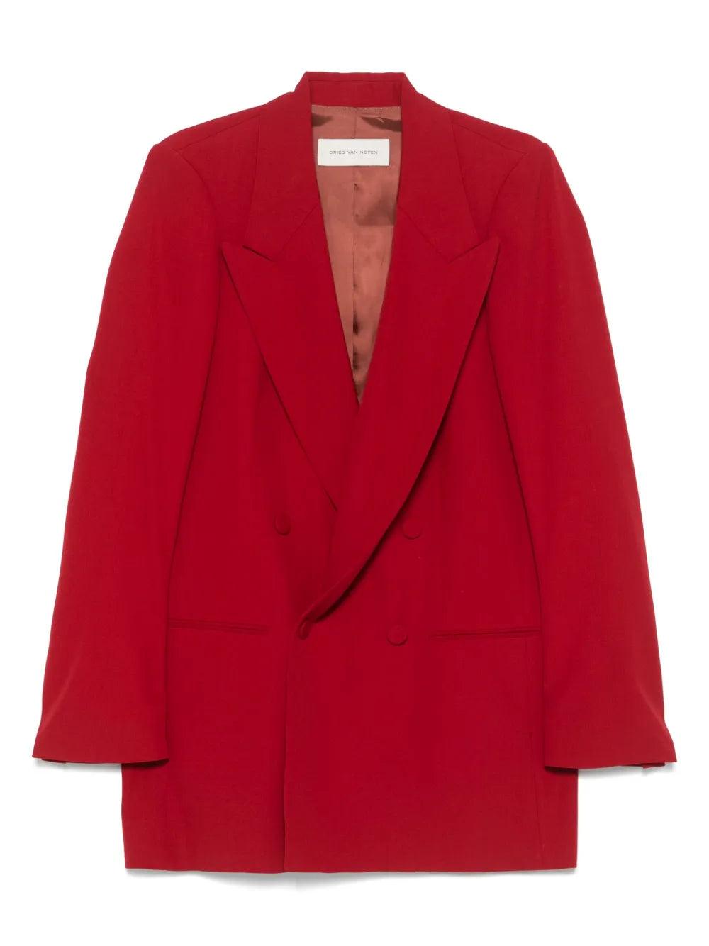 ジャケット Dries Van Noten Blink 1063 Dries Van Noten Blink 1063 W.W.Jacket in Red | Lyst