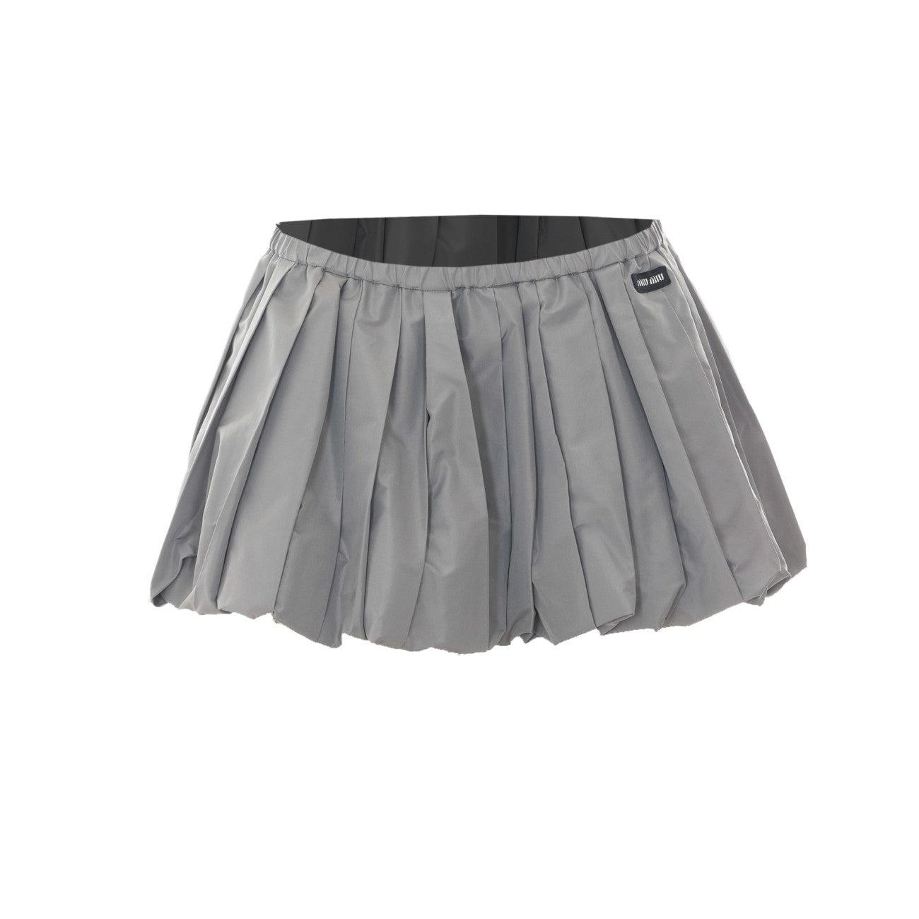 Gray Miu Miu Skirts for Women | Lyst