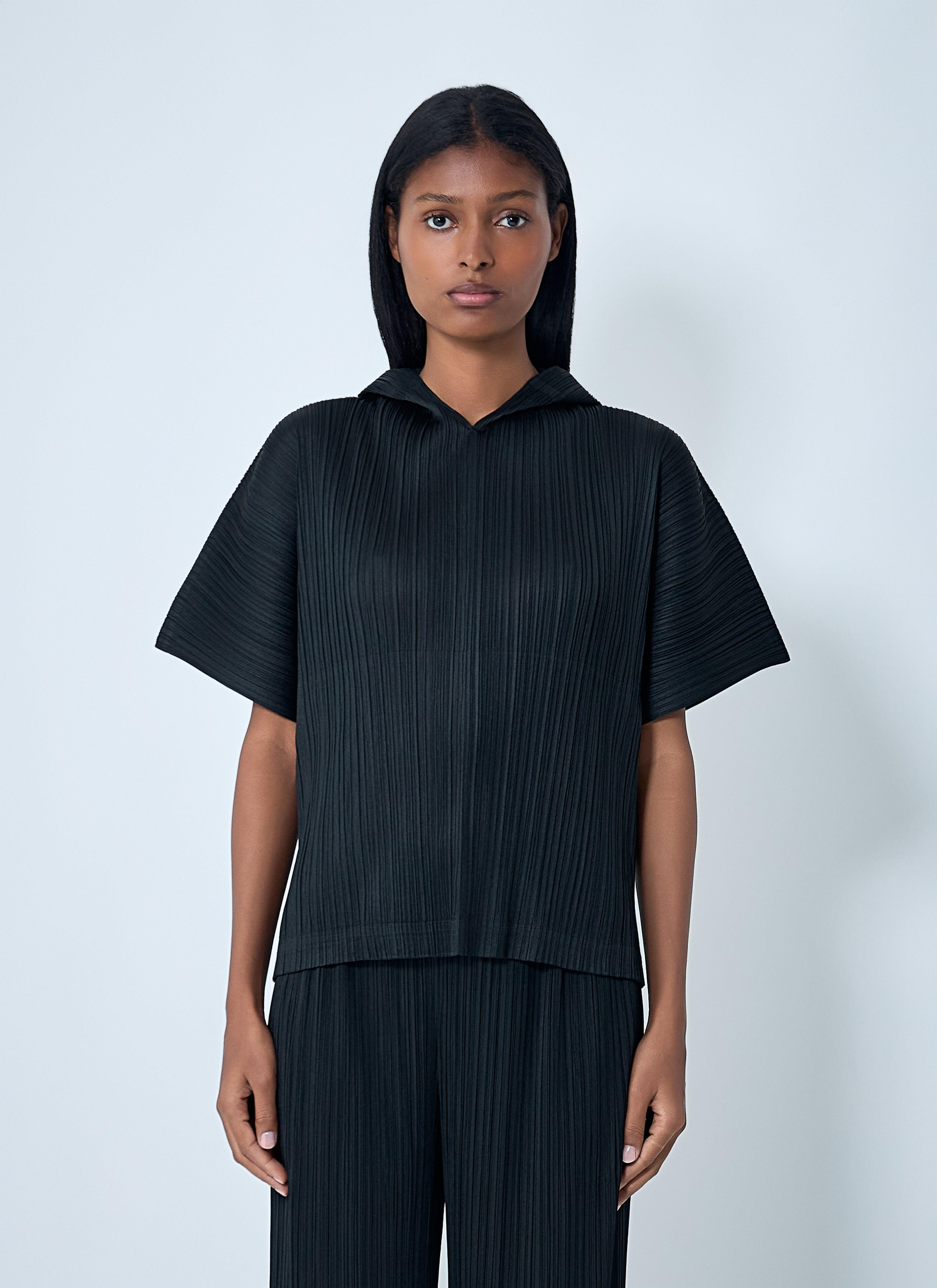 Pleats Please Issey Miyake Zip Front Tops for Women | Lyst
