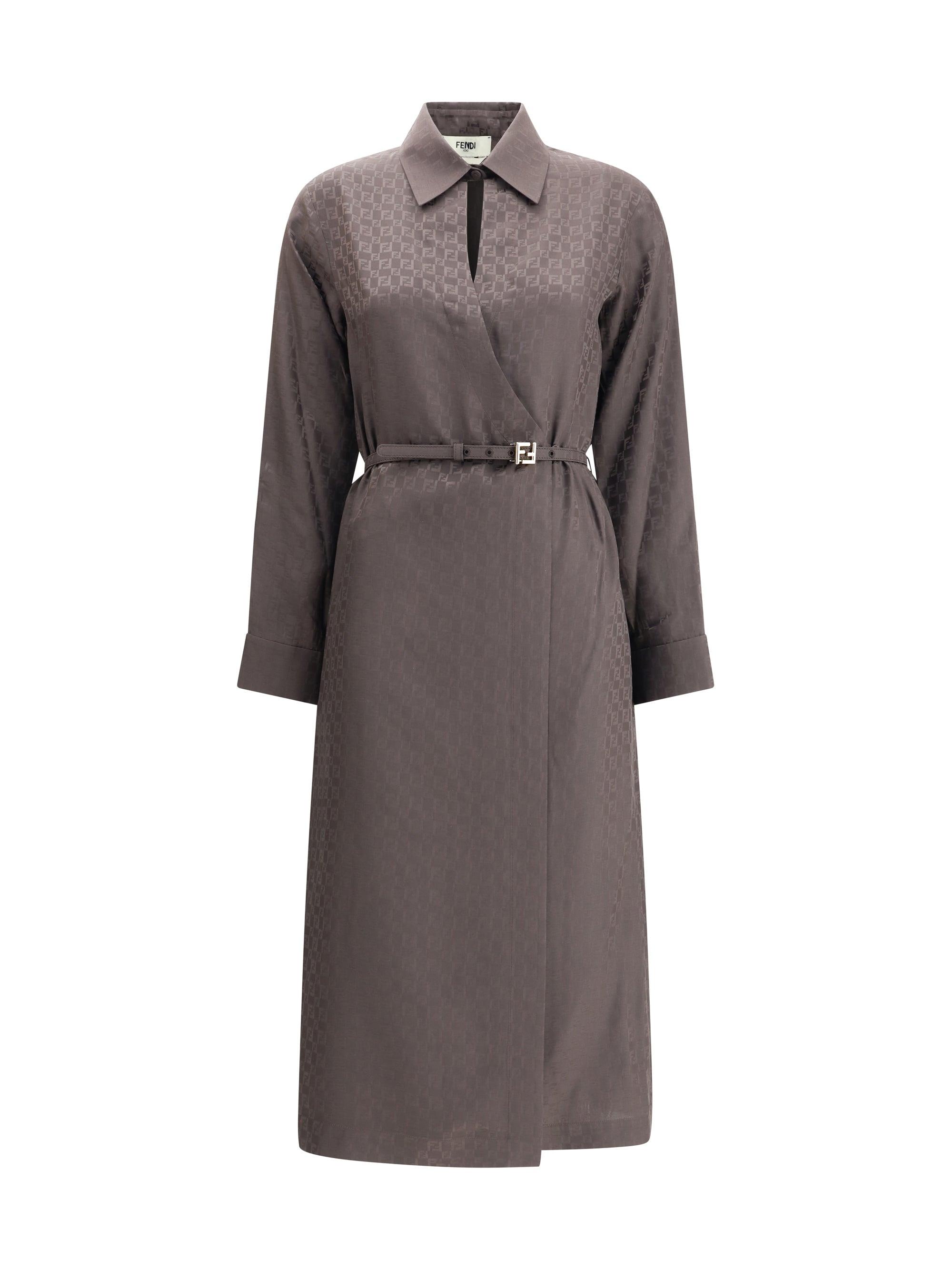 ワンピース FENDI FW24 WOOL AND SILK DRESS (FZDC60 ASJKF1PNO) Fendi Spring 2024 Ready-to-Wear Collection | Vogue