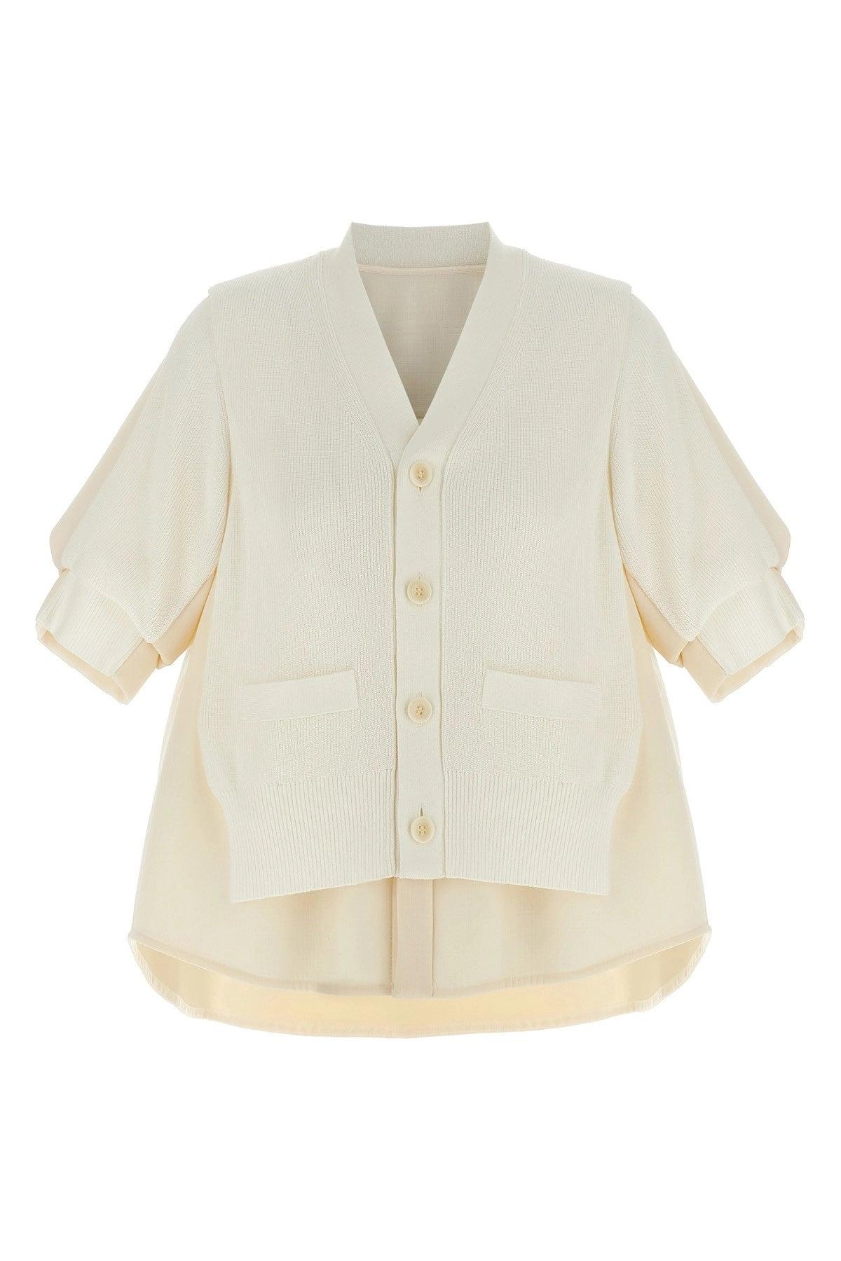 sacai Suiting Knit Cardigan　21AW ドッキング Kindal カインドオル堀江店 | 【New Arrival】 sacai(サカイ