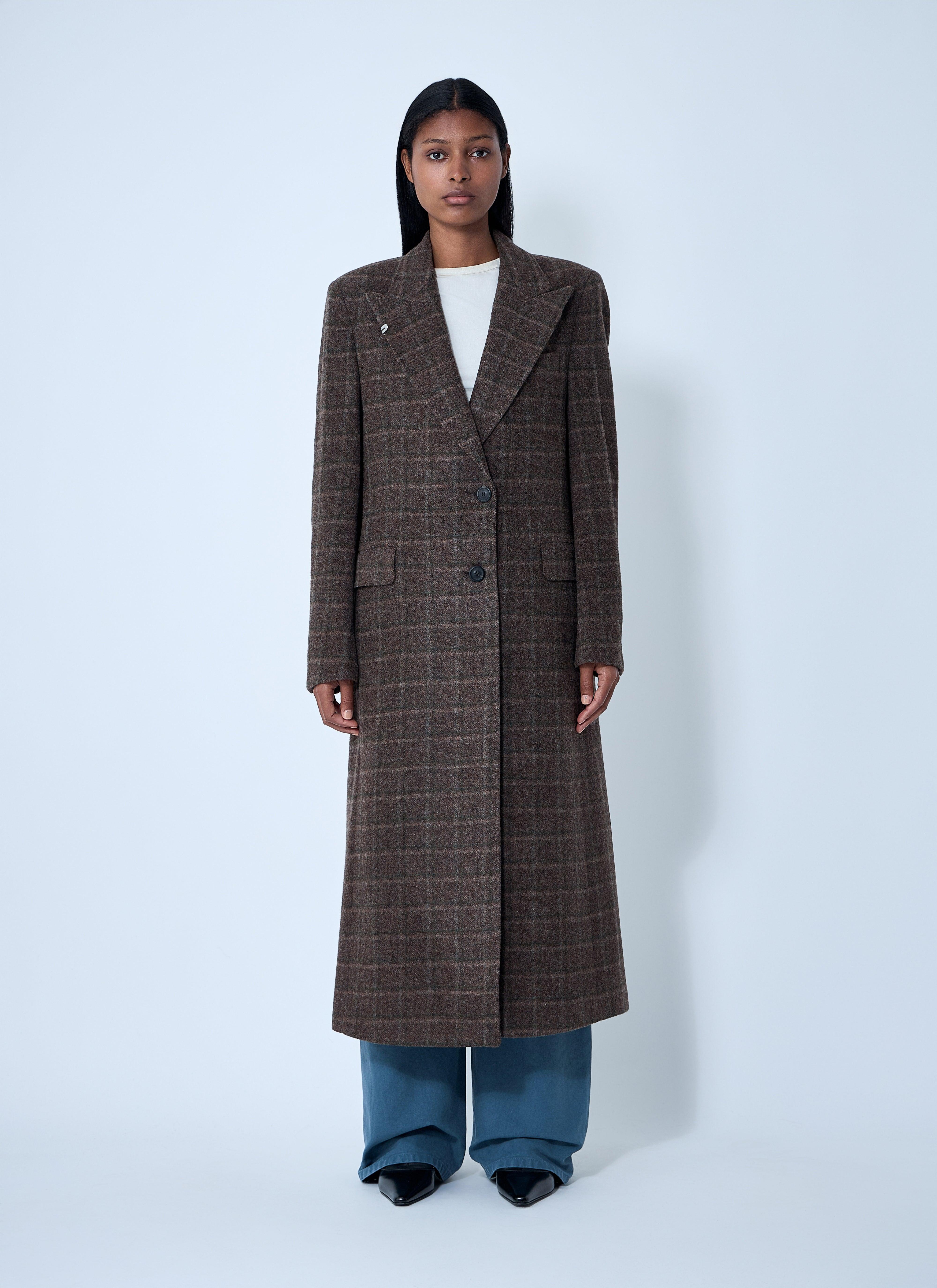 【定価15.4万】OUR LEGACY MANTA COAT 40 ブラック Manta Coat in Peafowl Bath Wool – SVRN