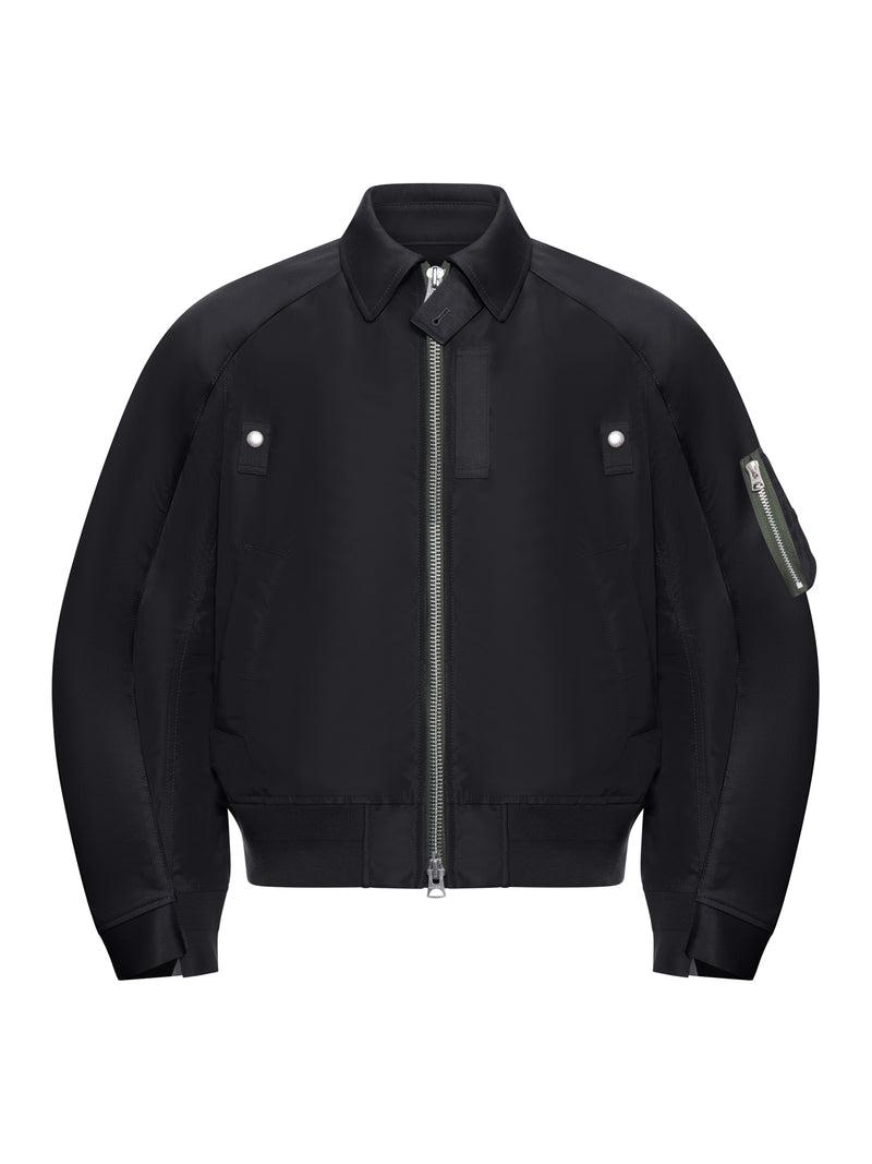 Sacai Cotton Chino X Nylon Twill Blouson in Blue for Men | Lyst