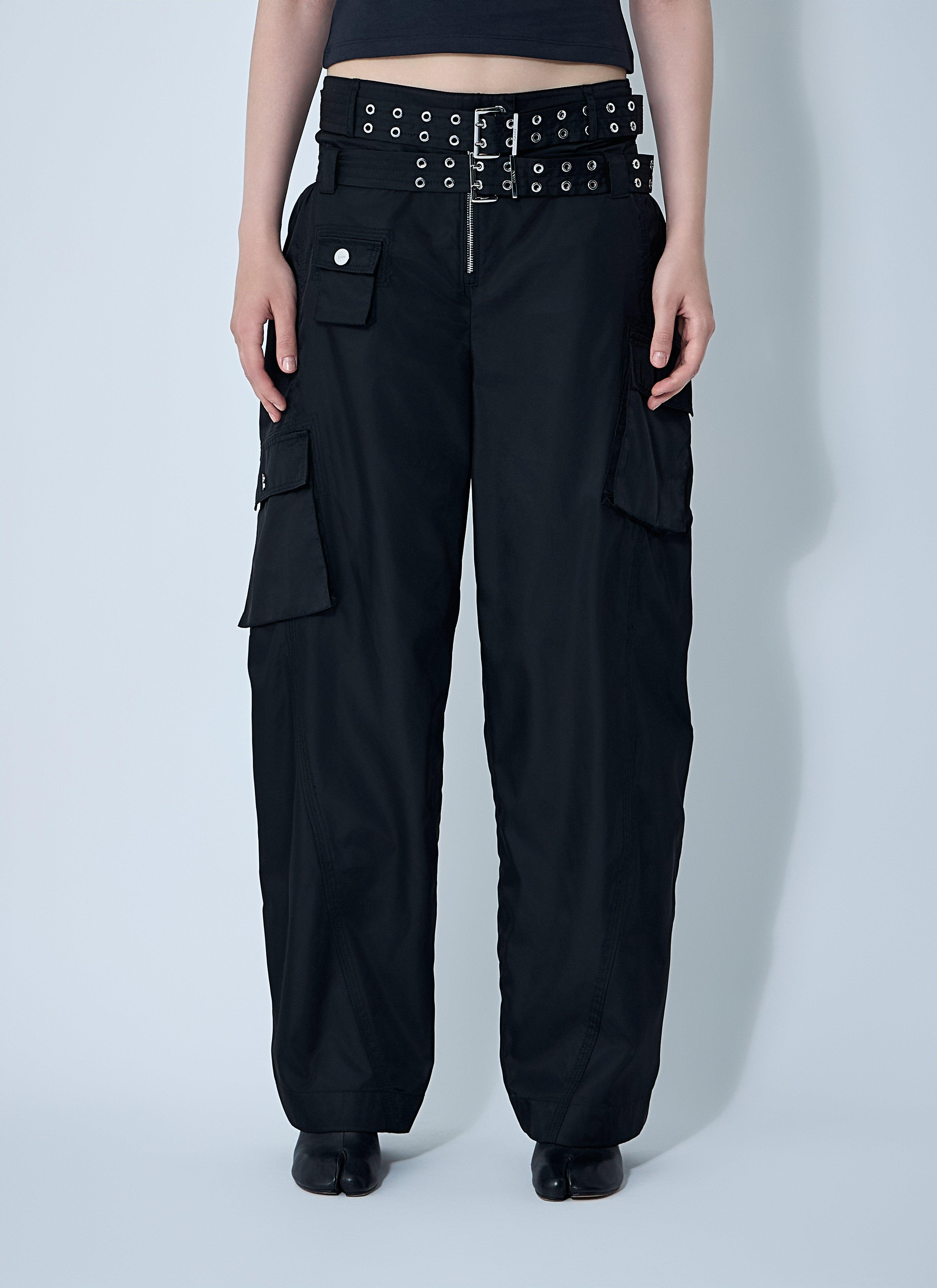 パンツ Ganni Pantalone Cargo In Cotone Organico Ganni Washed Satin Cargo Pants | Saks Fifth Avenue