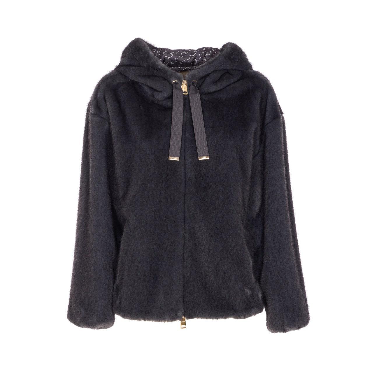 ブルゾン HERNO FAUX FUR SOFT BOMBER Designer Faux Fur Bomber Jackets for Women - Up to 78% off