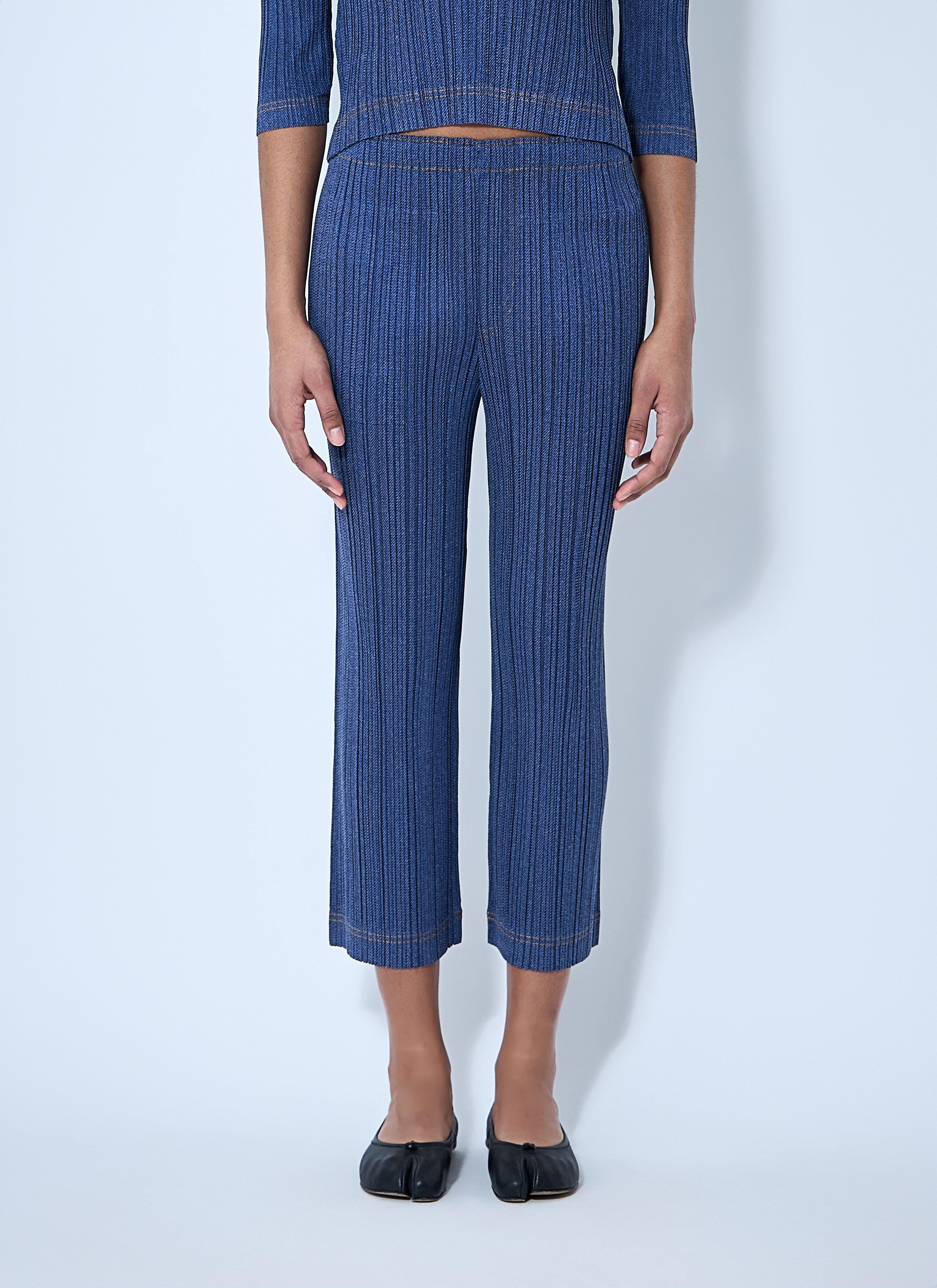 【最安値に挑戦】 Pleats Please Issey Miyake Capri and cropped pants for Women パンツ