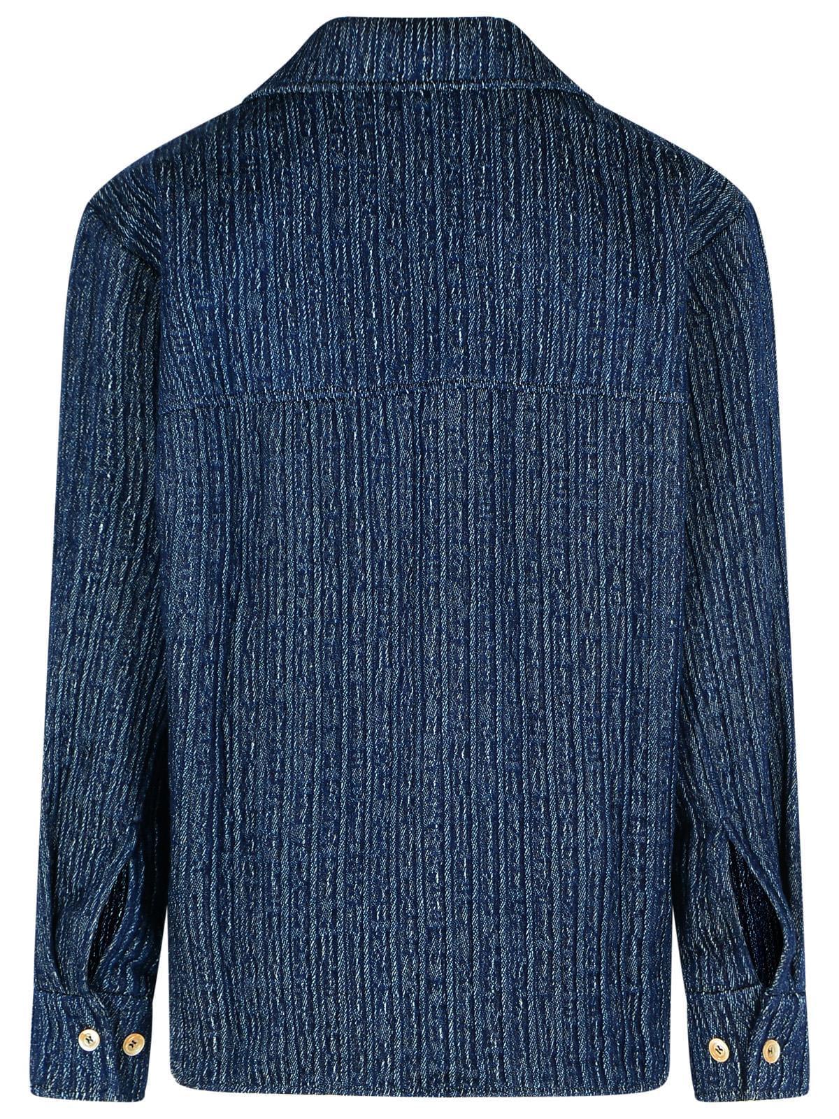 Séfr 'Wes' Cotton Shirt in Blue for Men | Lyst