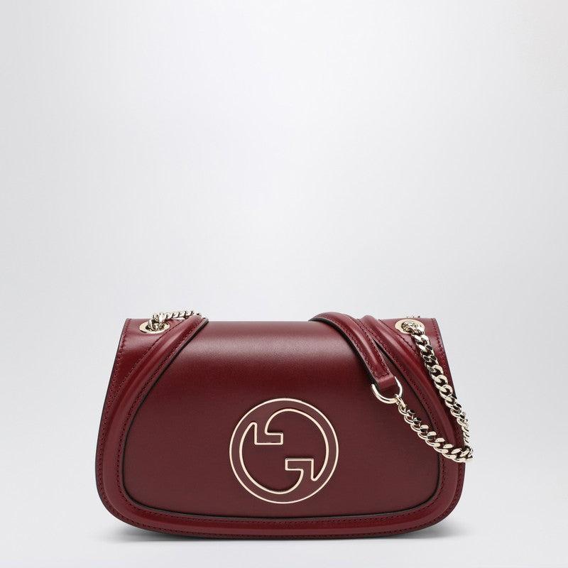 Gucci Small Blondie Rosso Ancora Shoulder Bag in Red | Lyst