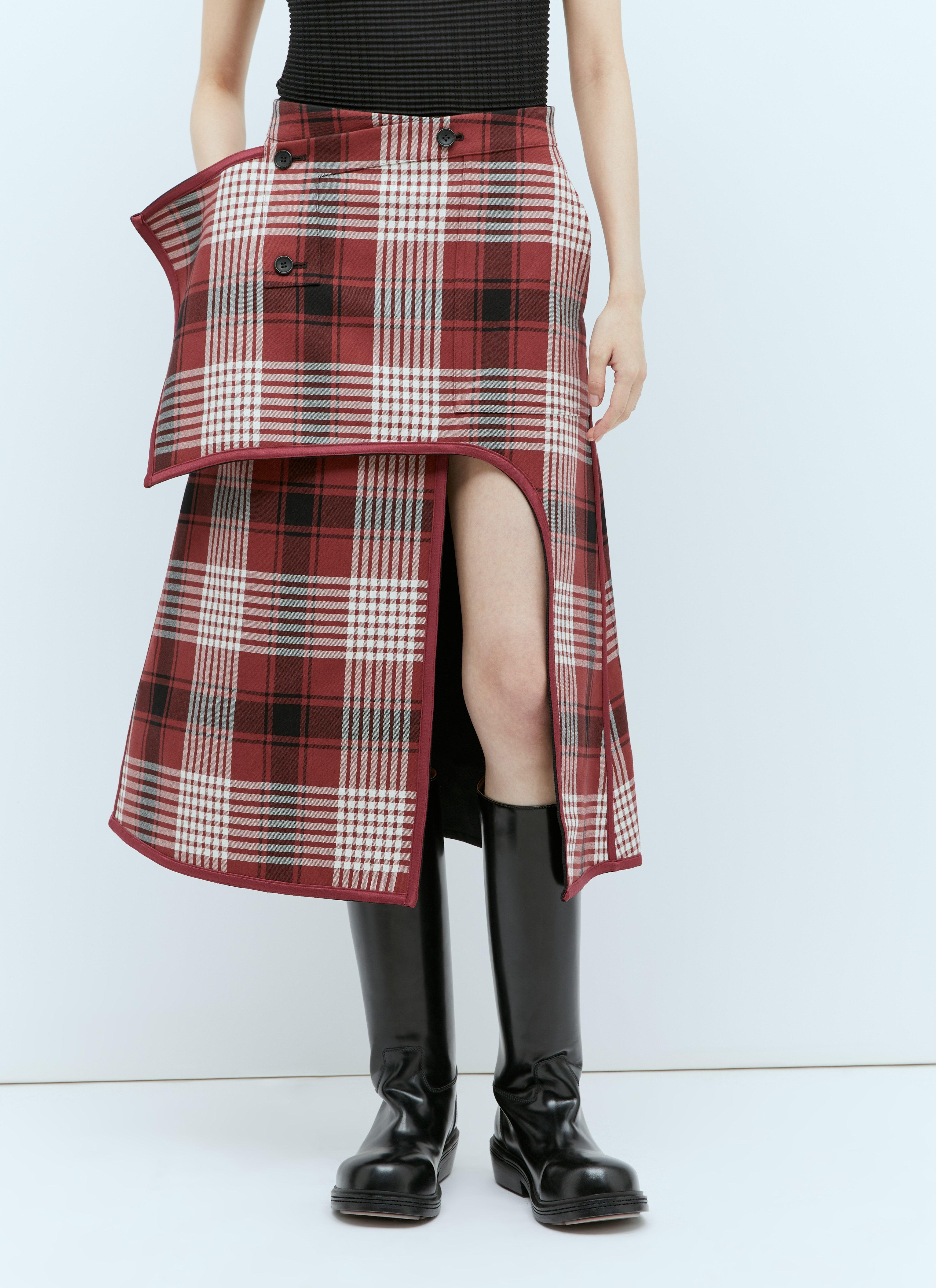 スカート ISSEY MIYAKE SS24 'Aerate' skirt (IM46KG815 79) Pleated Skirt with Belt by Issey Miyake- La Garçonne