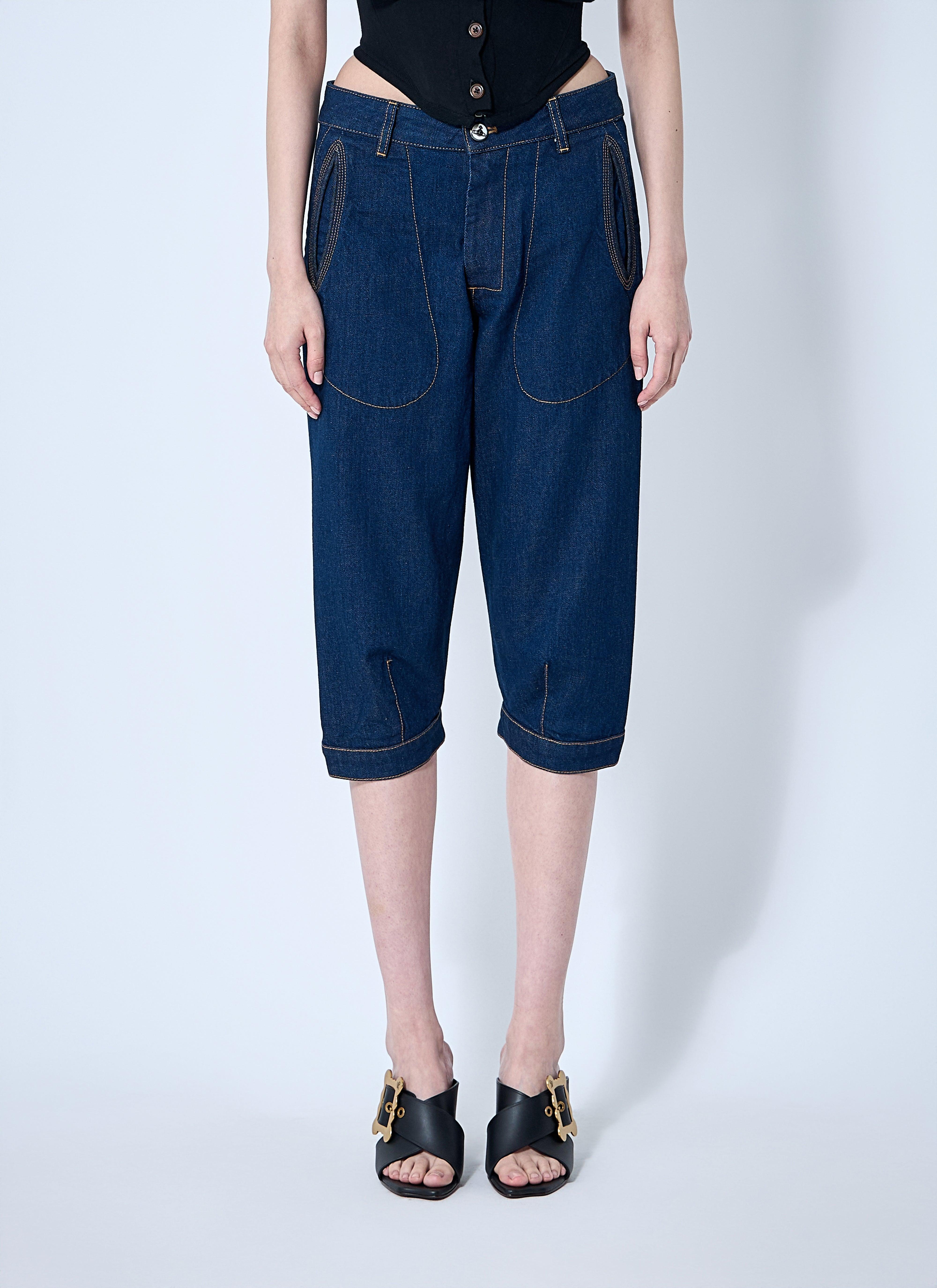 Vivienne Westwood Denim Shorts in Blue | Lyst