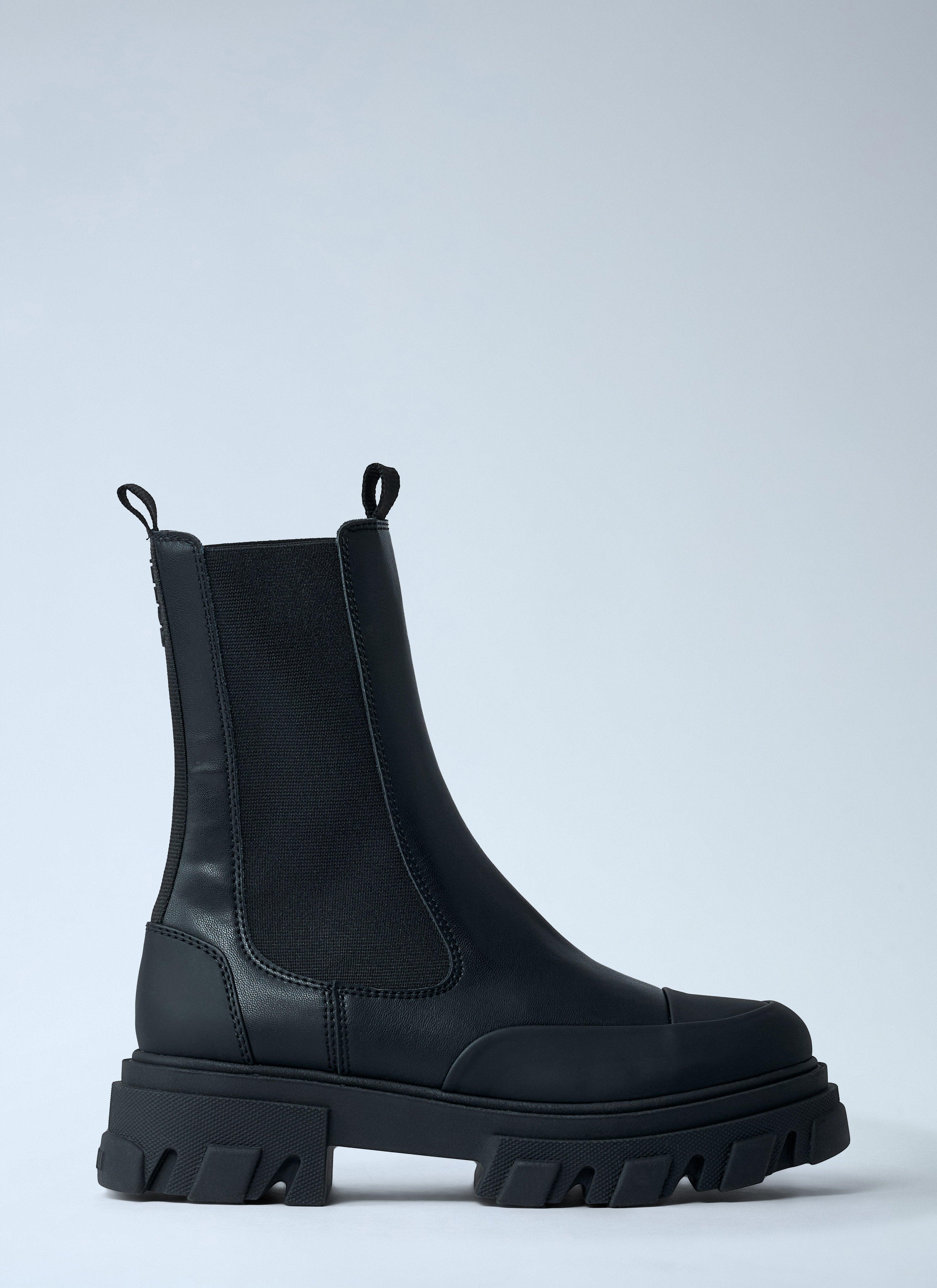 ショートブーツ・ブーティ GANNI Woman Flat ankle boots Black S2273 099 Everyday Mid Chelsea Boots - Ganni - Black