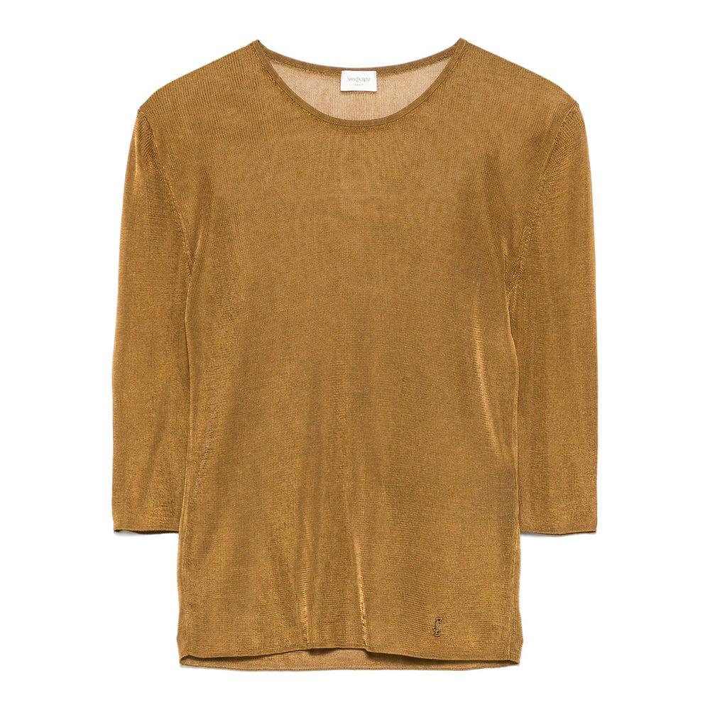 Women's Saint Laurent Long-sleeved tops | Lyst