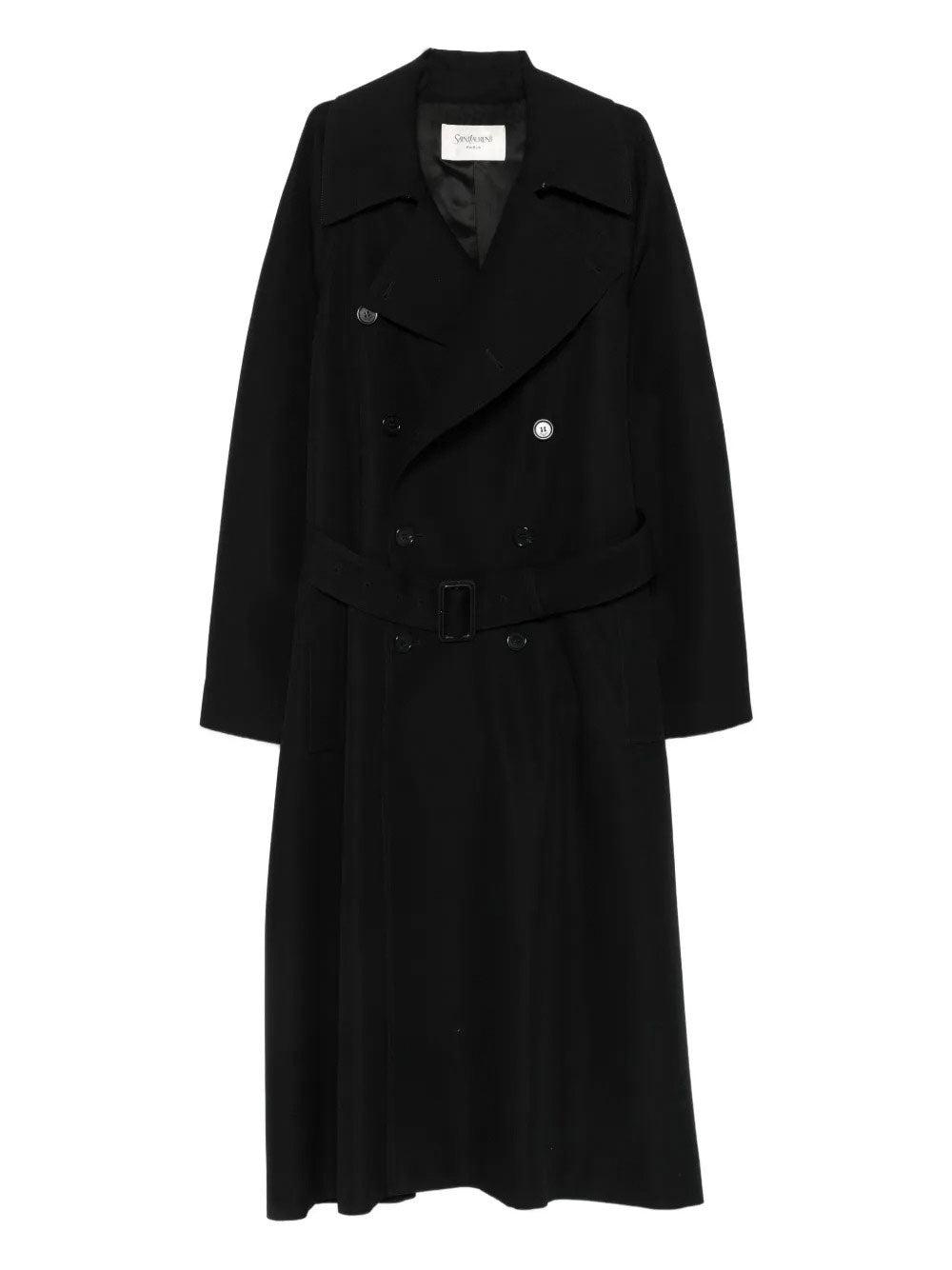 Men's Saint Laurent Long coats and winter coats | Lyst
