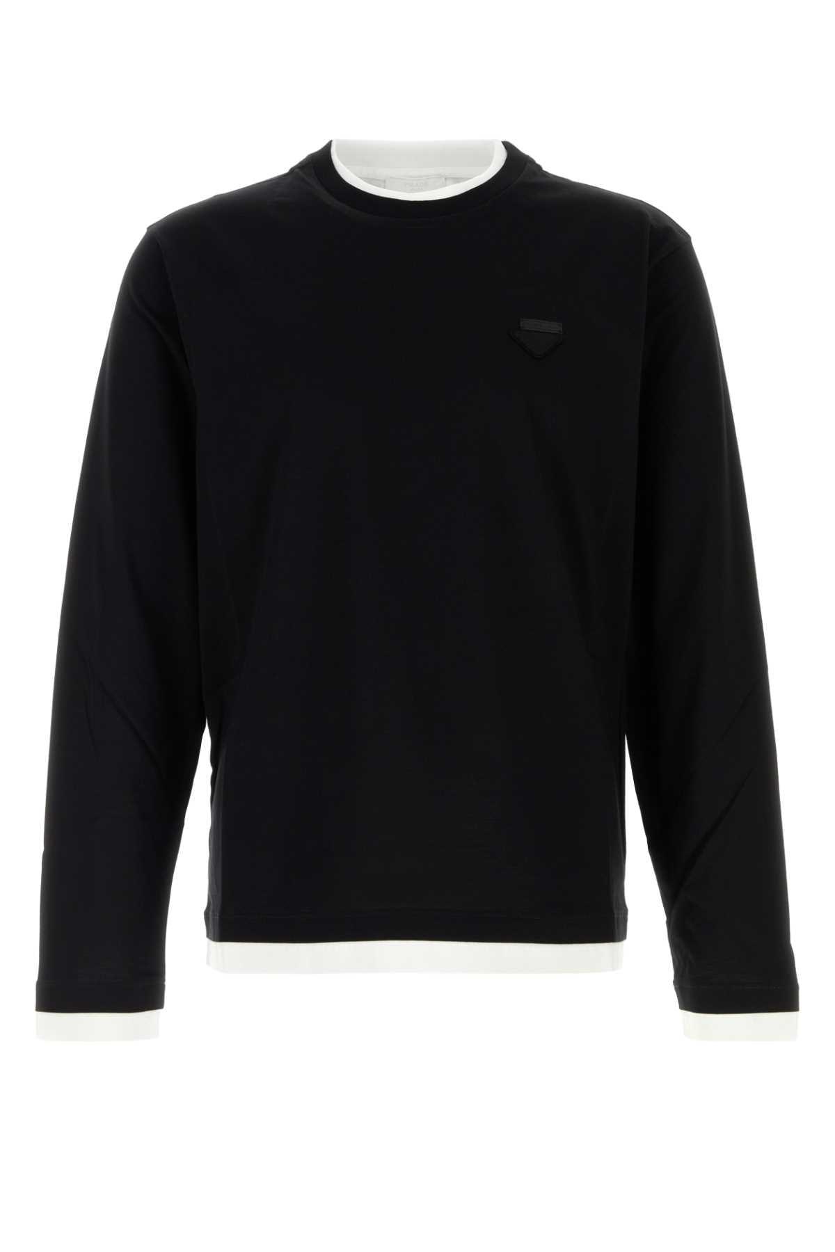 Men's Prada Long-sleeve t-shirts | Lyst
