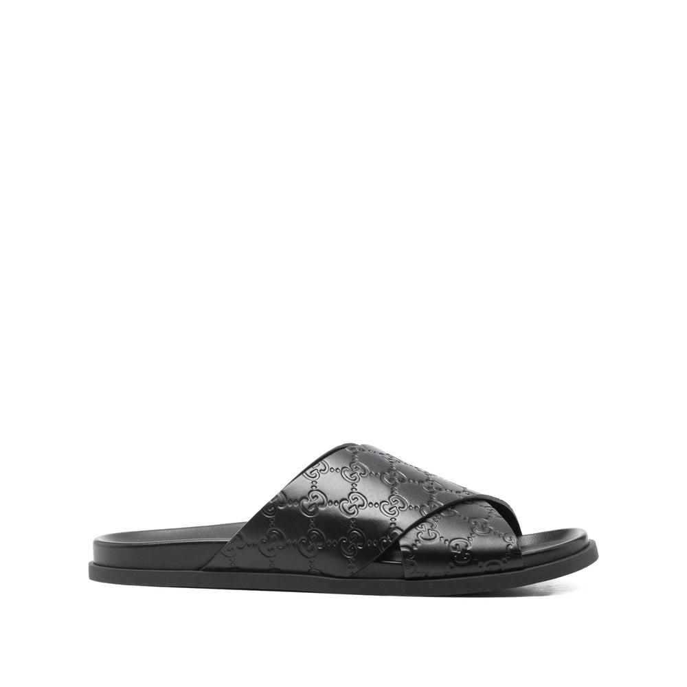 Gucci Sandals in Black for Men | Lyst