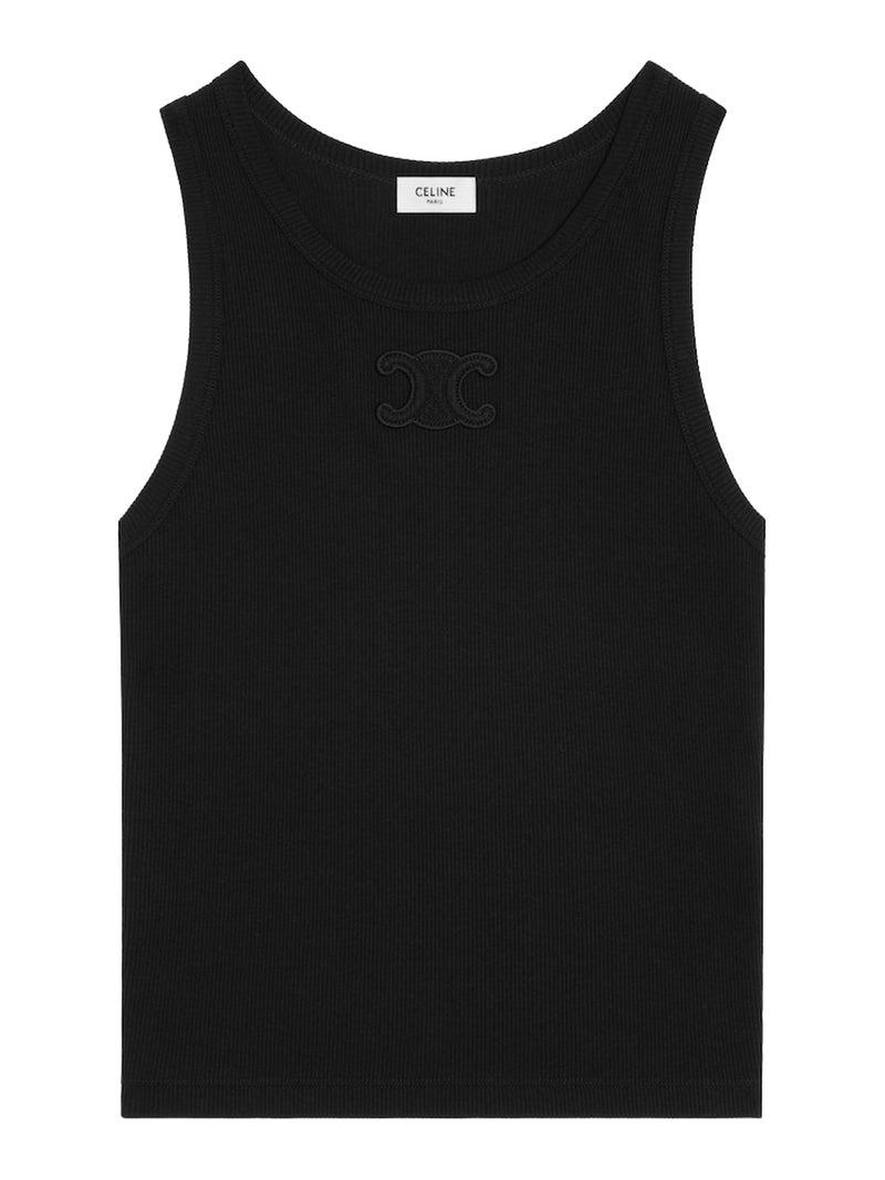 celine--Triomphe-Ribbed-Cotton