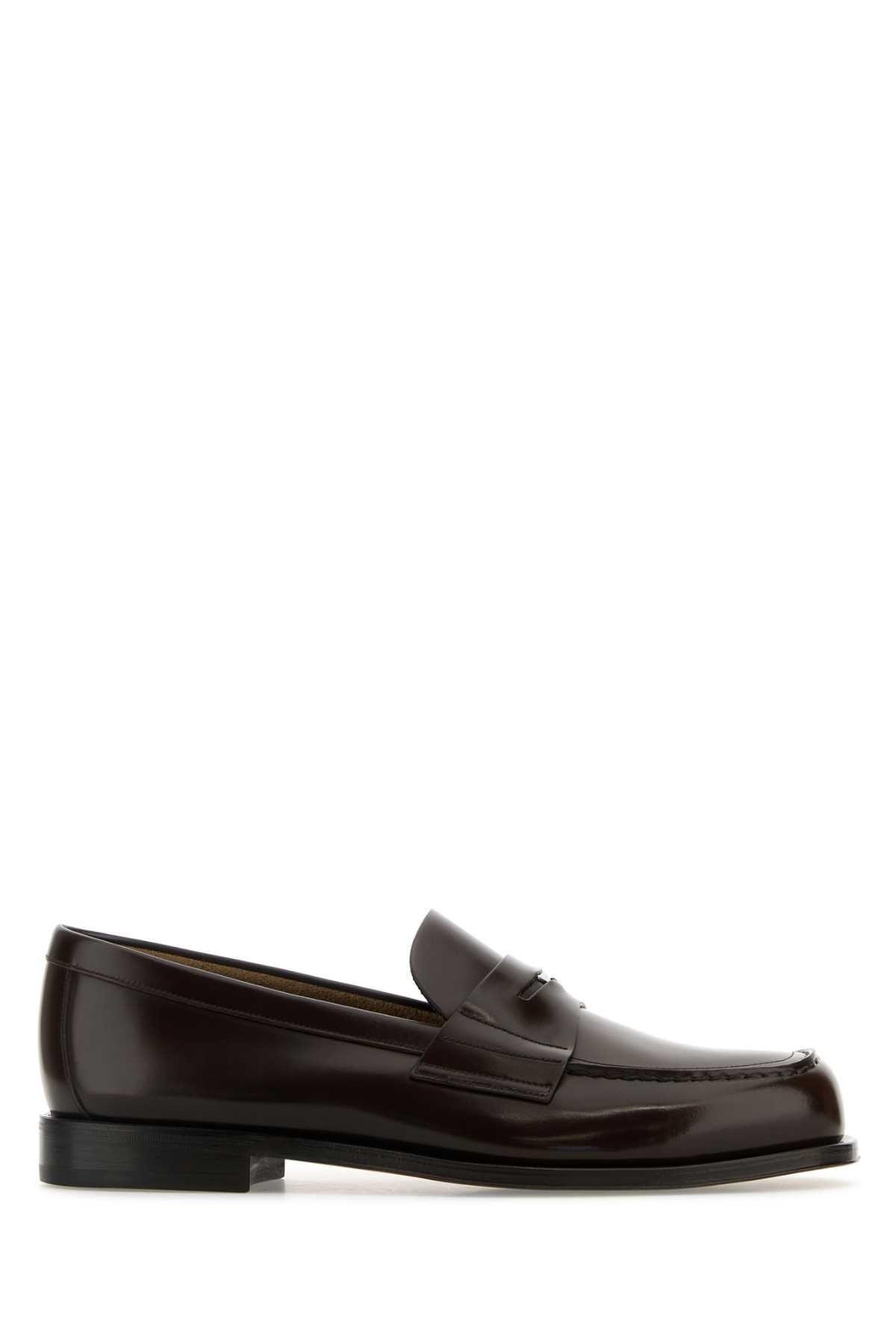 Prada Chocolate Loafers for Men - Up to 34% off | Lyst
