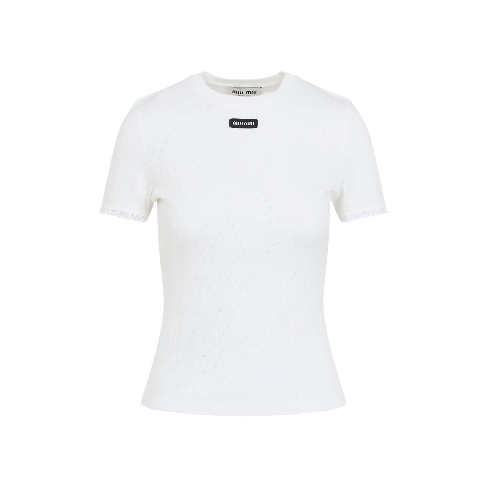 Miu Miu T-shirts for Women | Online Sale up to 42% off | Lyst