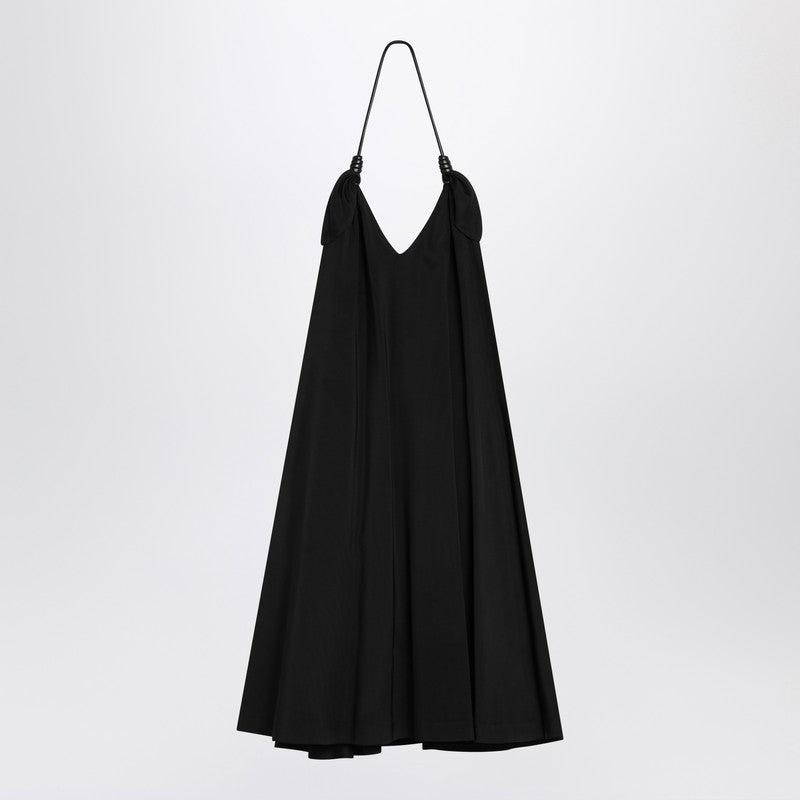 LOEWE★Flamenco dress in stretch viscose Flamenco dress in stretch viscose Black - LOEWE