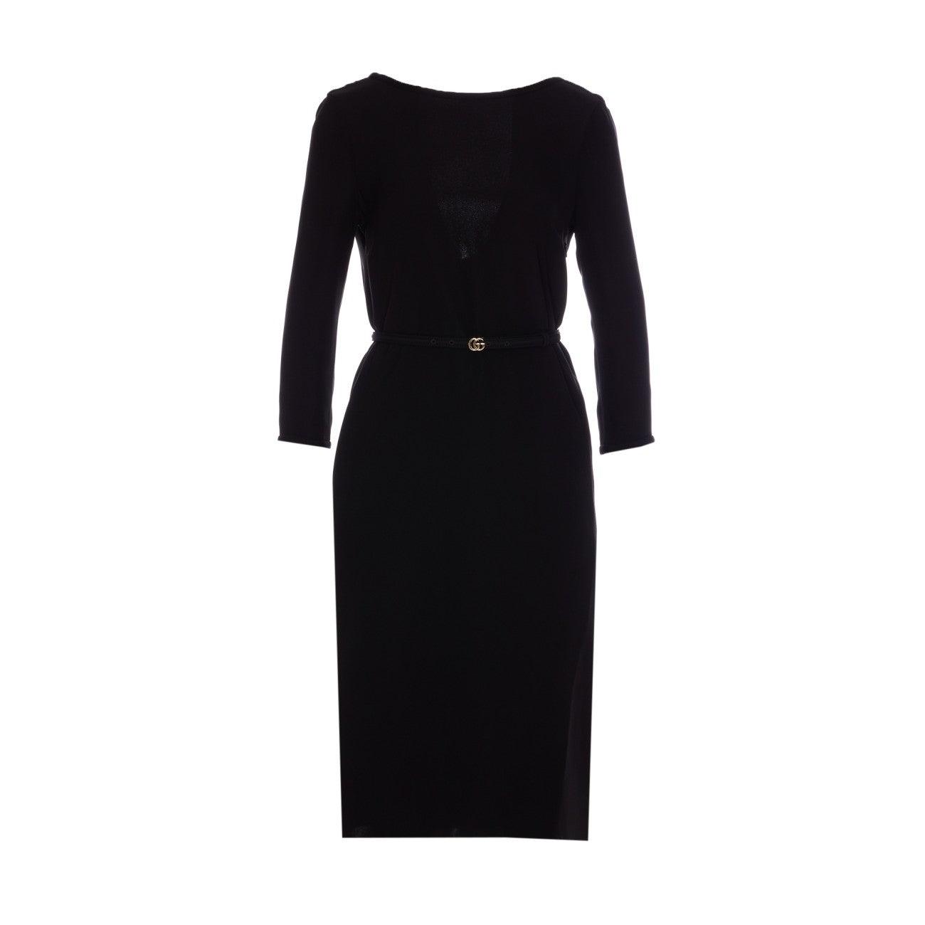 ワンピース Gucci SILK CADY MID-LENGHT DRESS GUCCI - Silk Cady Mid-Length Dress – The Sale Sisters