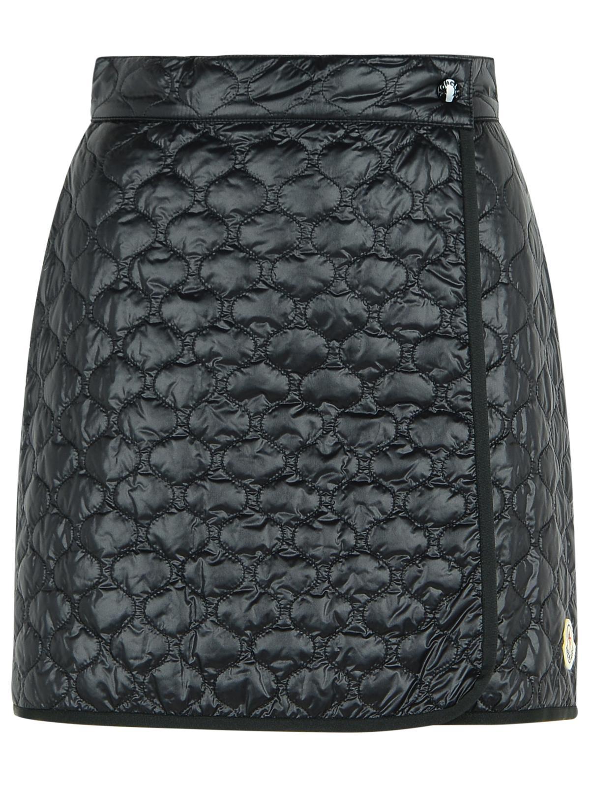 ミニスカート MONCLER Moncler Polyamide Mini Skirt Moncler Quilted Mini Skirt | Blue | FARFETCH