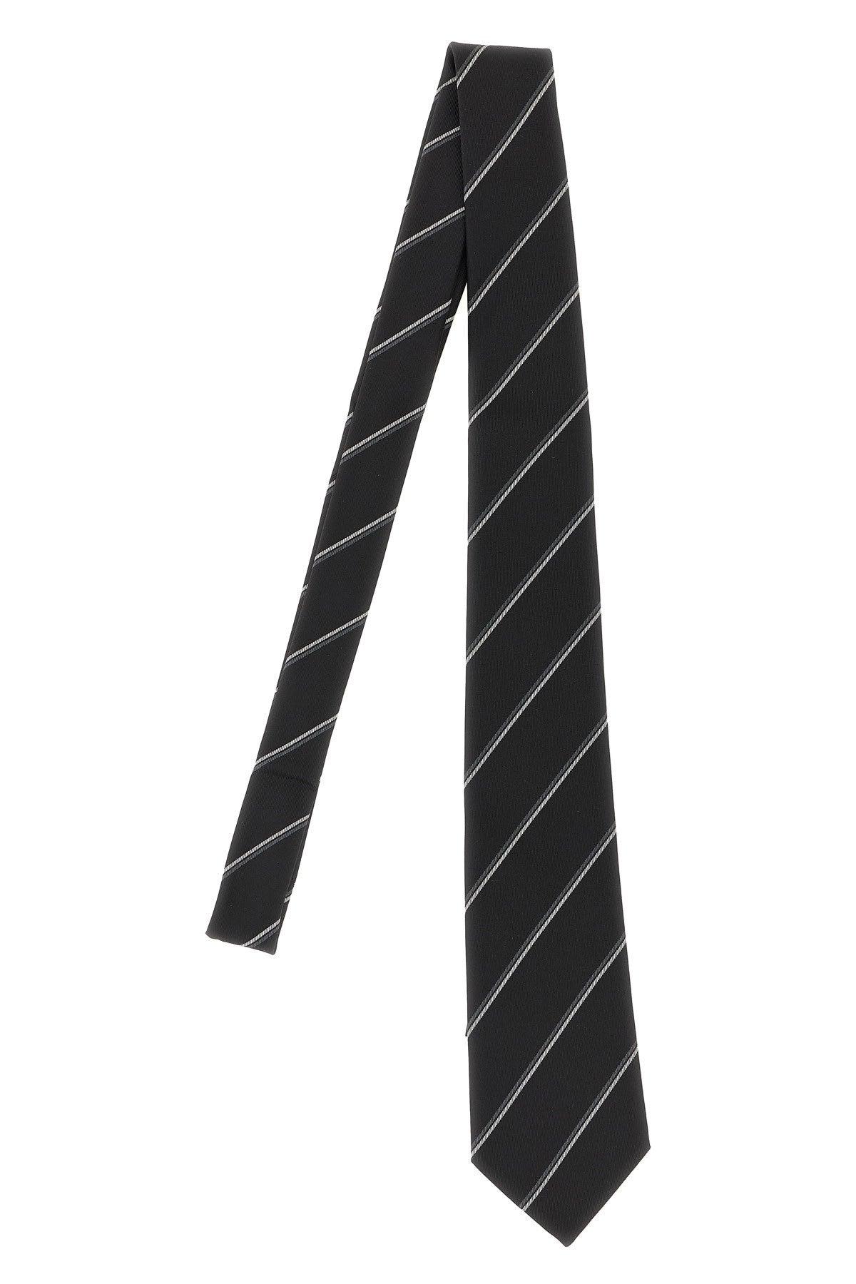 【関税＆送料込み】Saint Laurent Tie YVES SAINT LAURENT Authentic Men Tie Necktie Floral Pattern