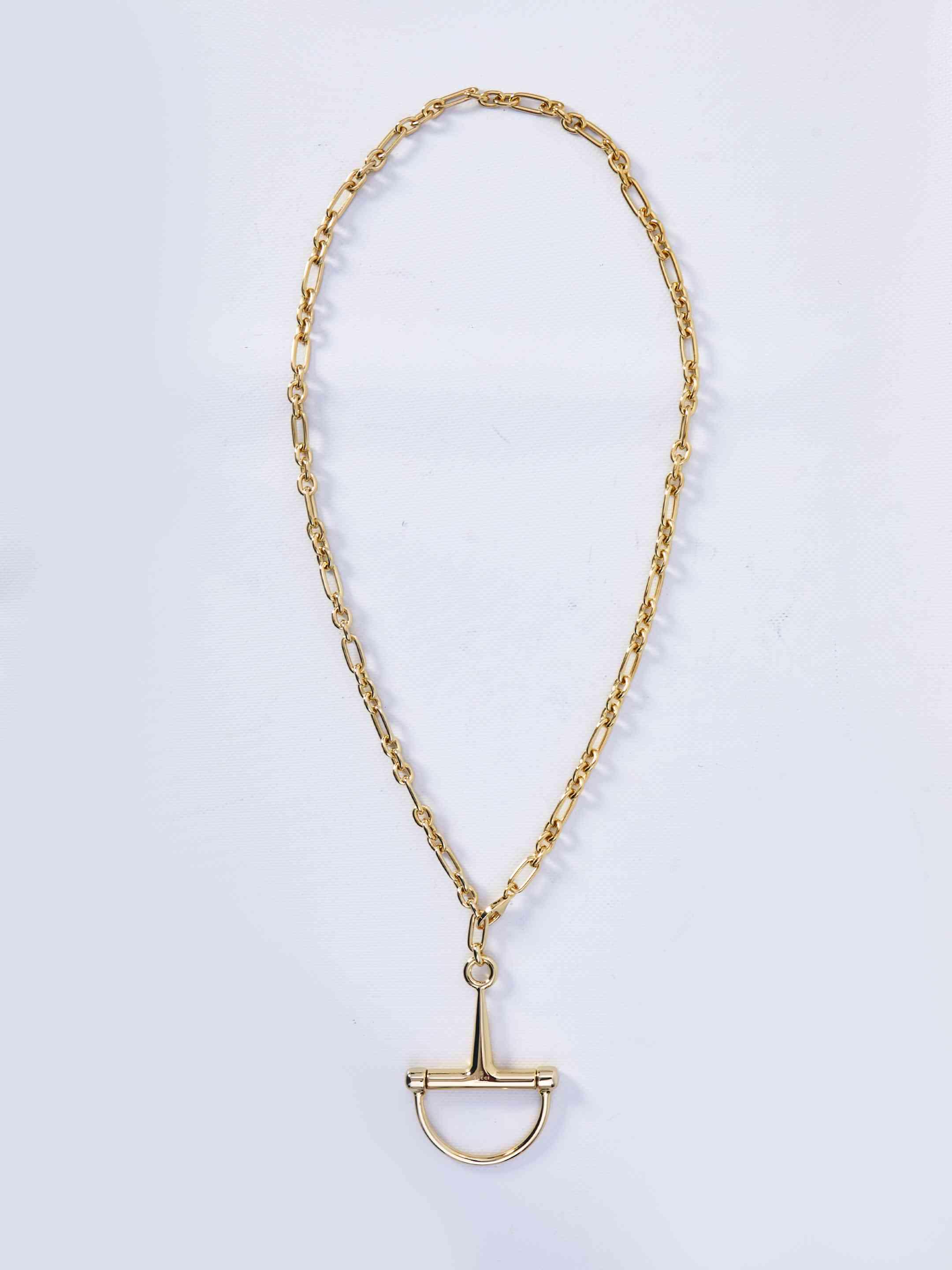 【関税＆送料込み】Gucci Necklace Stirrup Women's Gucci Necklaces | Lyst