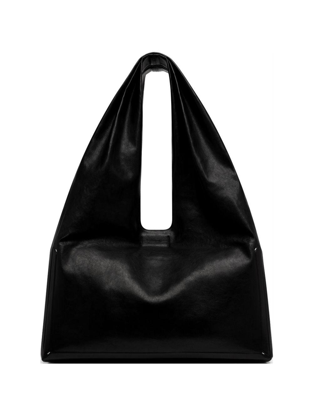 Maison Martin Margiela ×  レザーバッグ MAISON MARGIELA Box leather shoulder bag | NET-A-PORTER