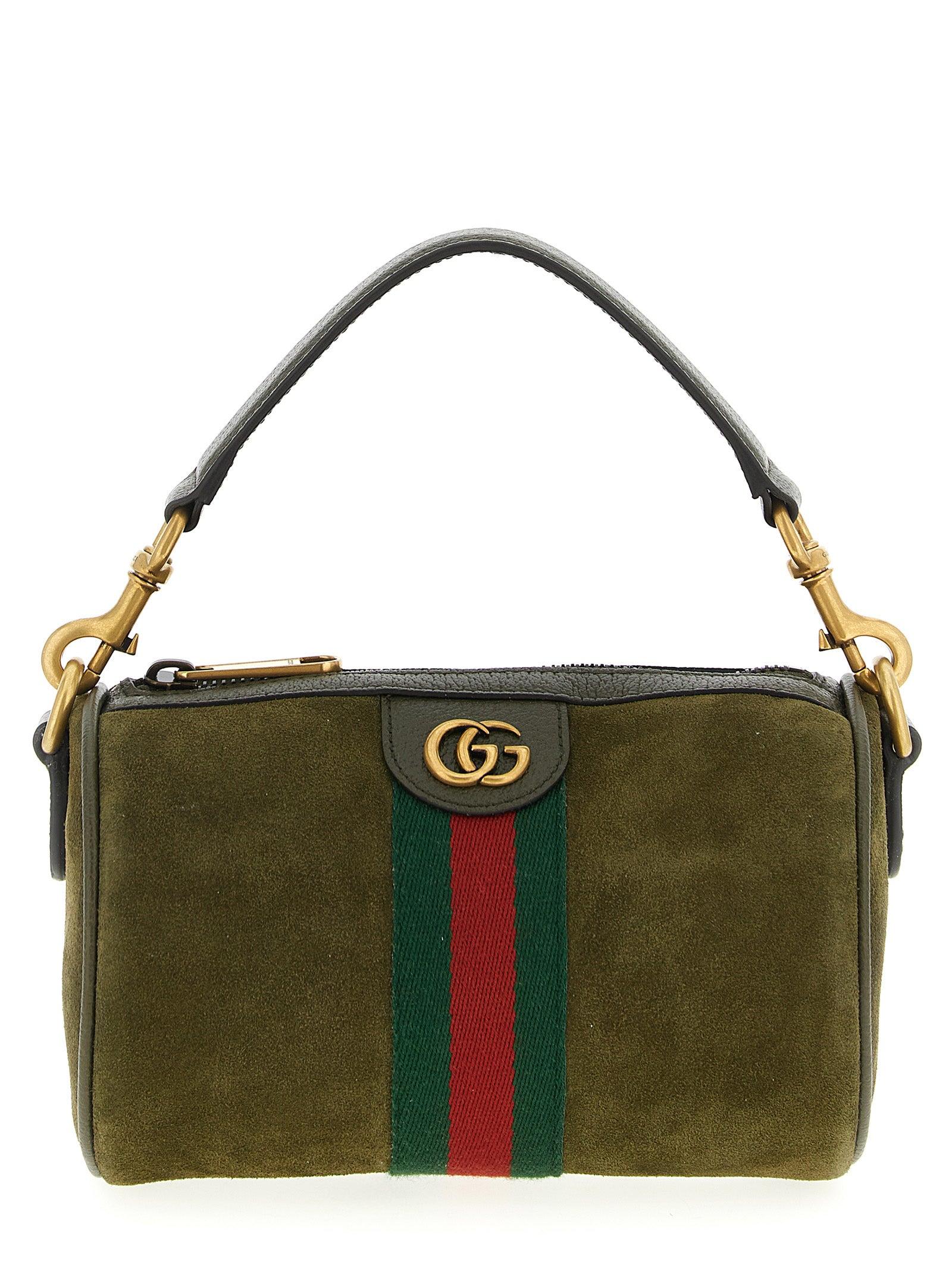 Gucci 'Ophidia' Mini Handbag in Green | Lyst