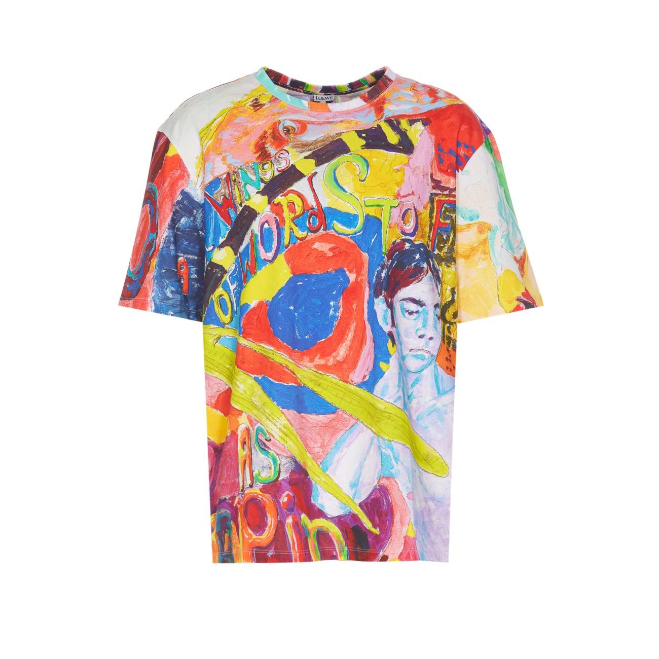 【LOEWE】HSM1Y22J01 RICHARD HAWKINS ルーズフィットTシャツ Loewe X Richard Hawkins T-Shirt in Pink for Men | Lyst