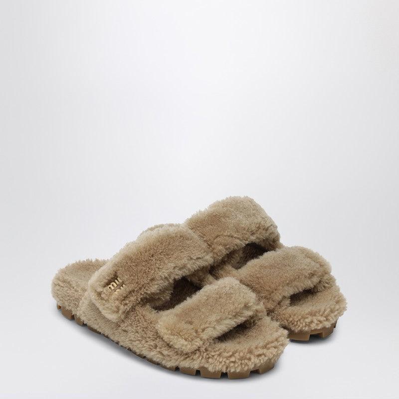 Miu Miu Flat sandals for Women | Online Sale up to 31% off