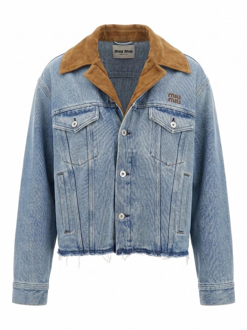 Miu Miu Jean and denim jackets for Women | Online Sale up to 42