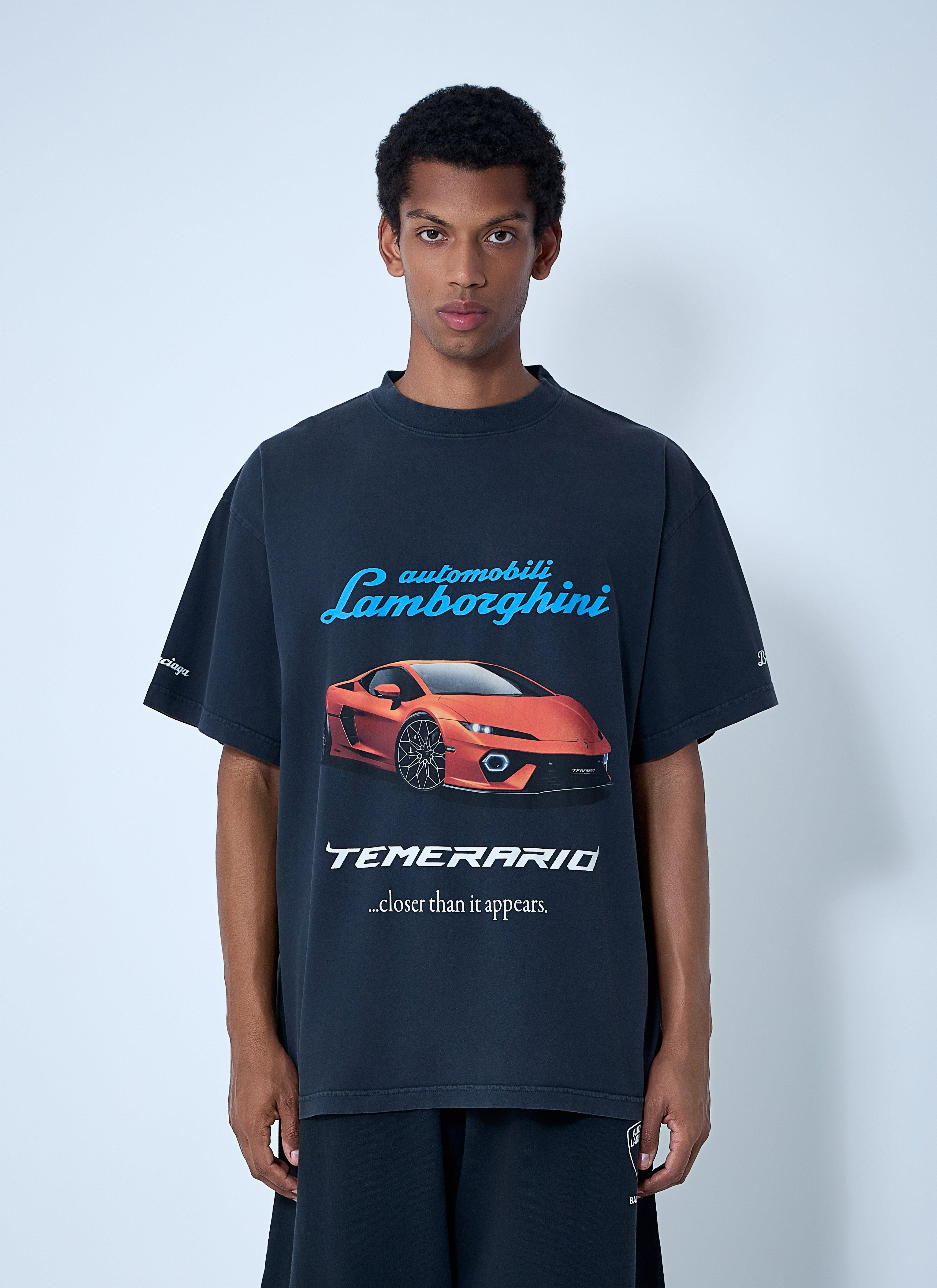 Balenciaga x Lamborghini Automobili Lamborghini T-Shirt in Blue