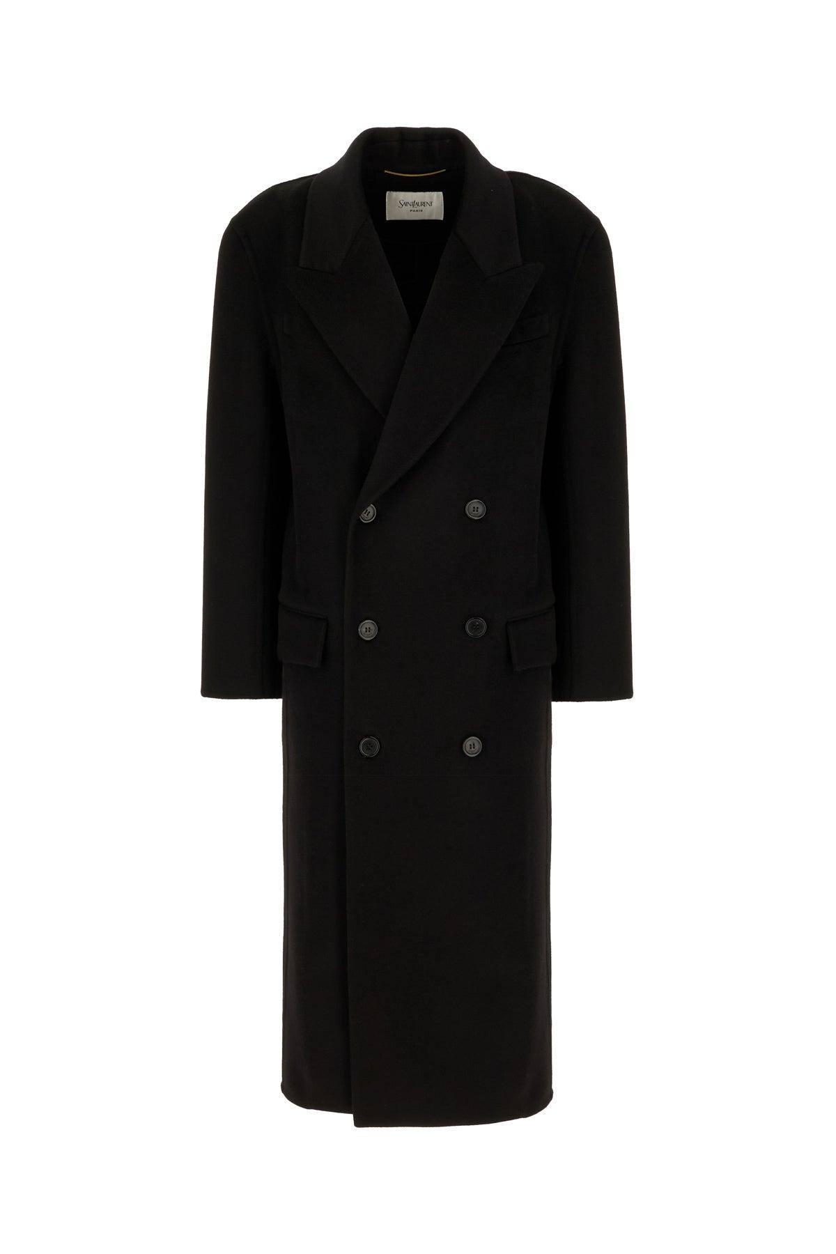 Women's Saint Laurent Long coats and winter coats | Lyst