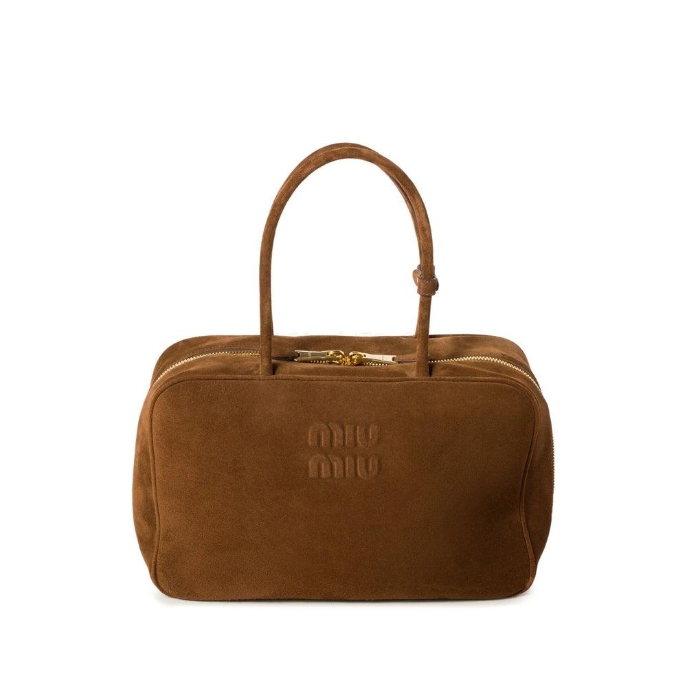 【SALE】 ◆MIUMIU◆ Adventure Leather Tote レザートート Miu Miu Aventure Leather Tote Bag | Brown | FARFETCH