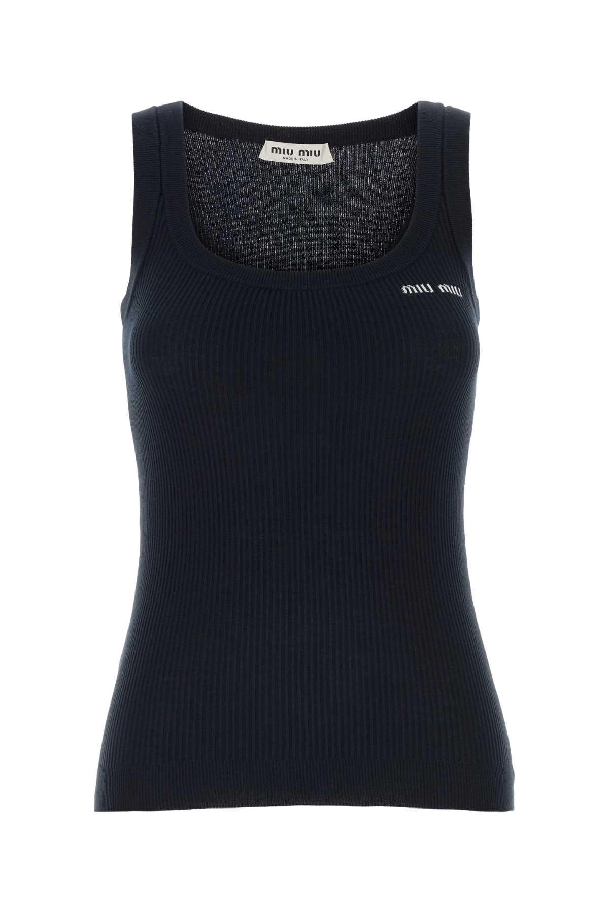 Miu Miu Sleeveless and tank tops for Women | Online Sale up to 34