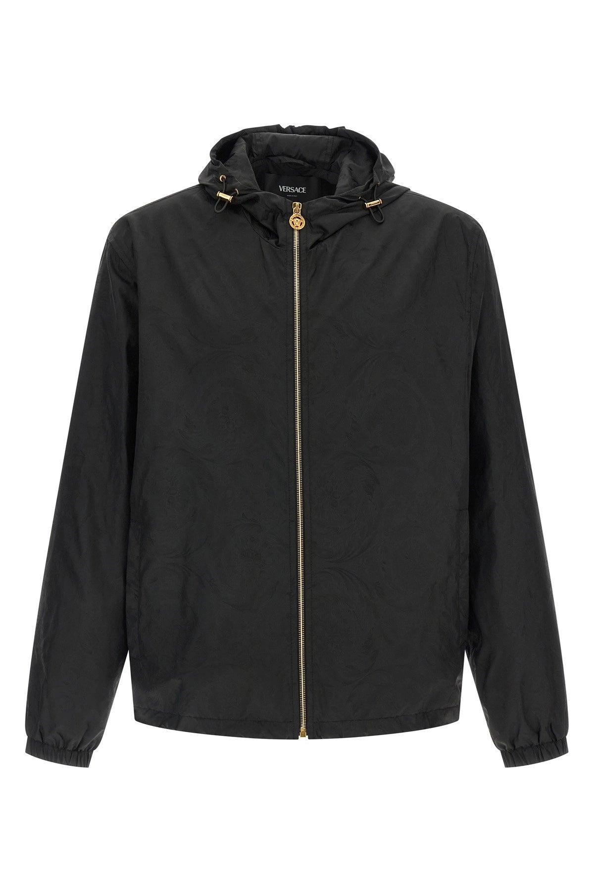 【関税&送料込】Versace Jacket Versace Jacket Blue Mens Versace