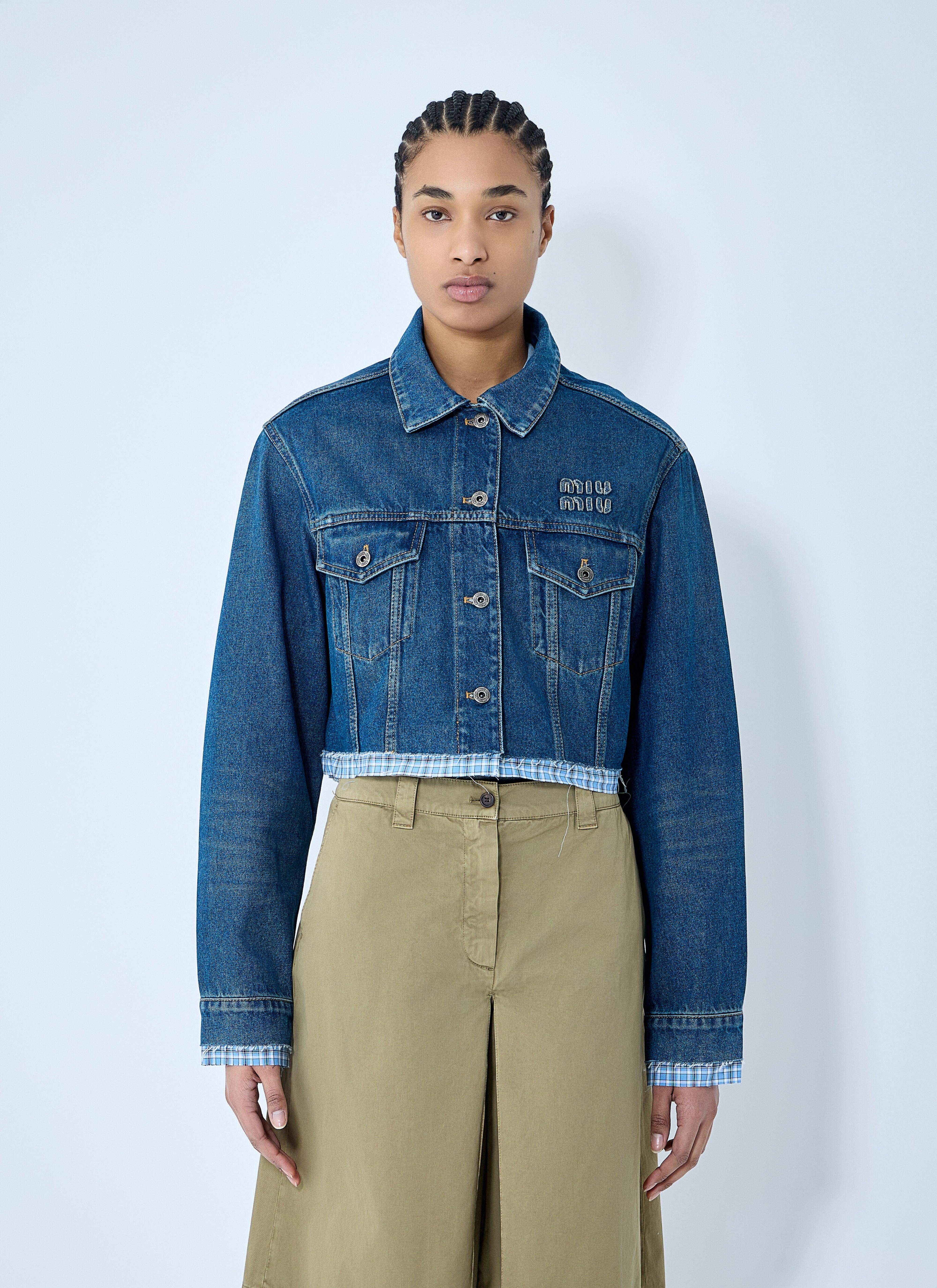 Miu Miu Jean and denim jackets for Women | Online Sale up to Miu Miu Jean and denim jackets for Women | Online Sale up to